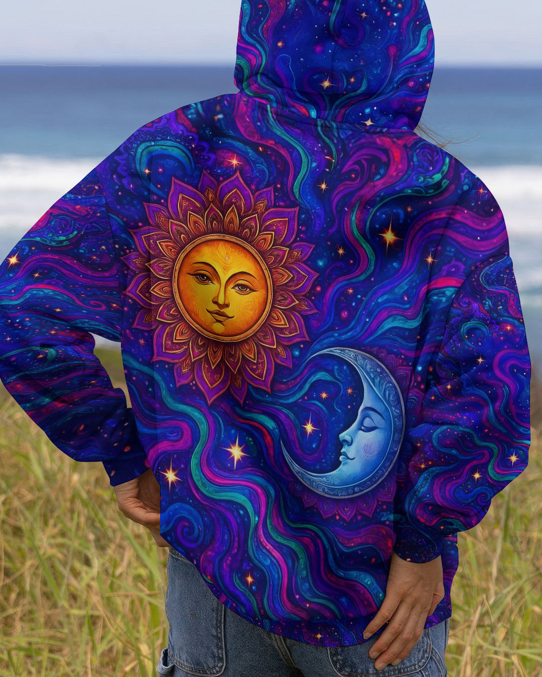 SUN AND MOON  GALAXY ALL OVER PRINT - TLTW2811252