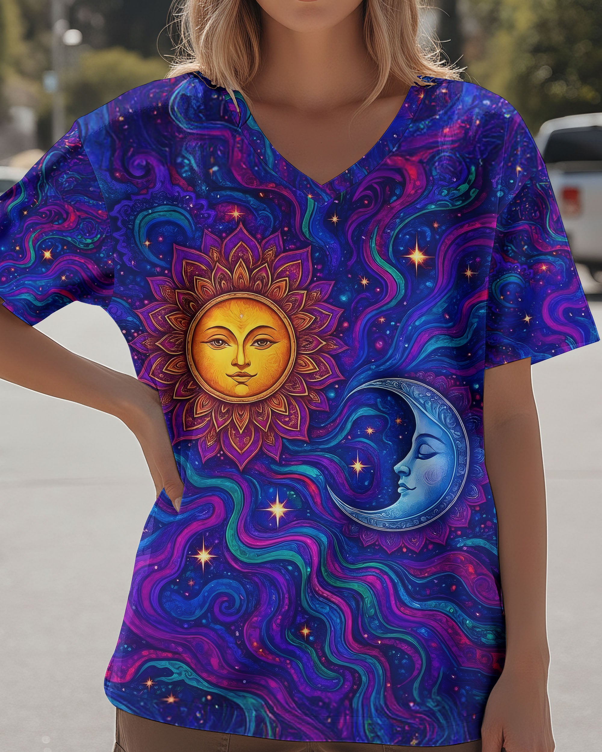 SUN AND MOON  GALAXY ALL OVER PRINT - TLTW2811252
