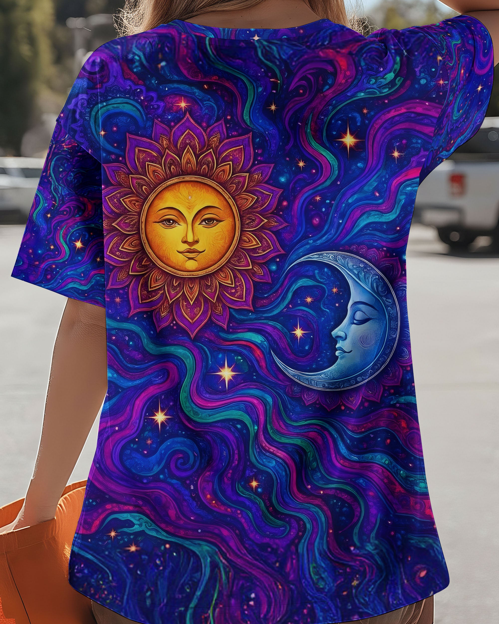 SUN AND MOON  GALAXY ALL OVER PRINT - TLTW2811252