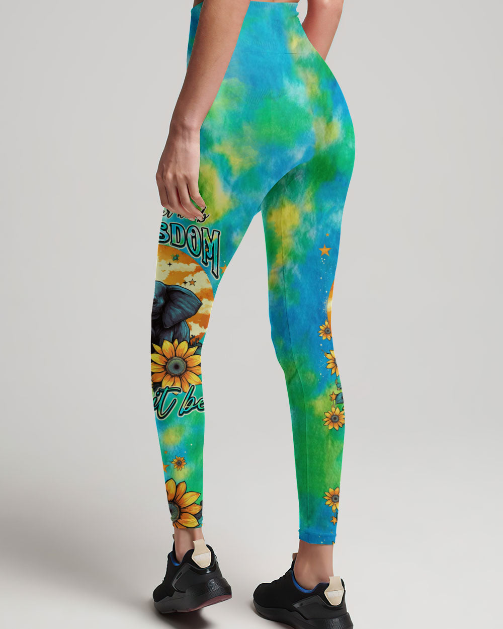 WHISPER WORDS OF WISDOM ELEPHANT TIE DYE ALL OVER PRINT - TLTW2905231