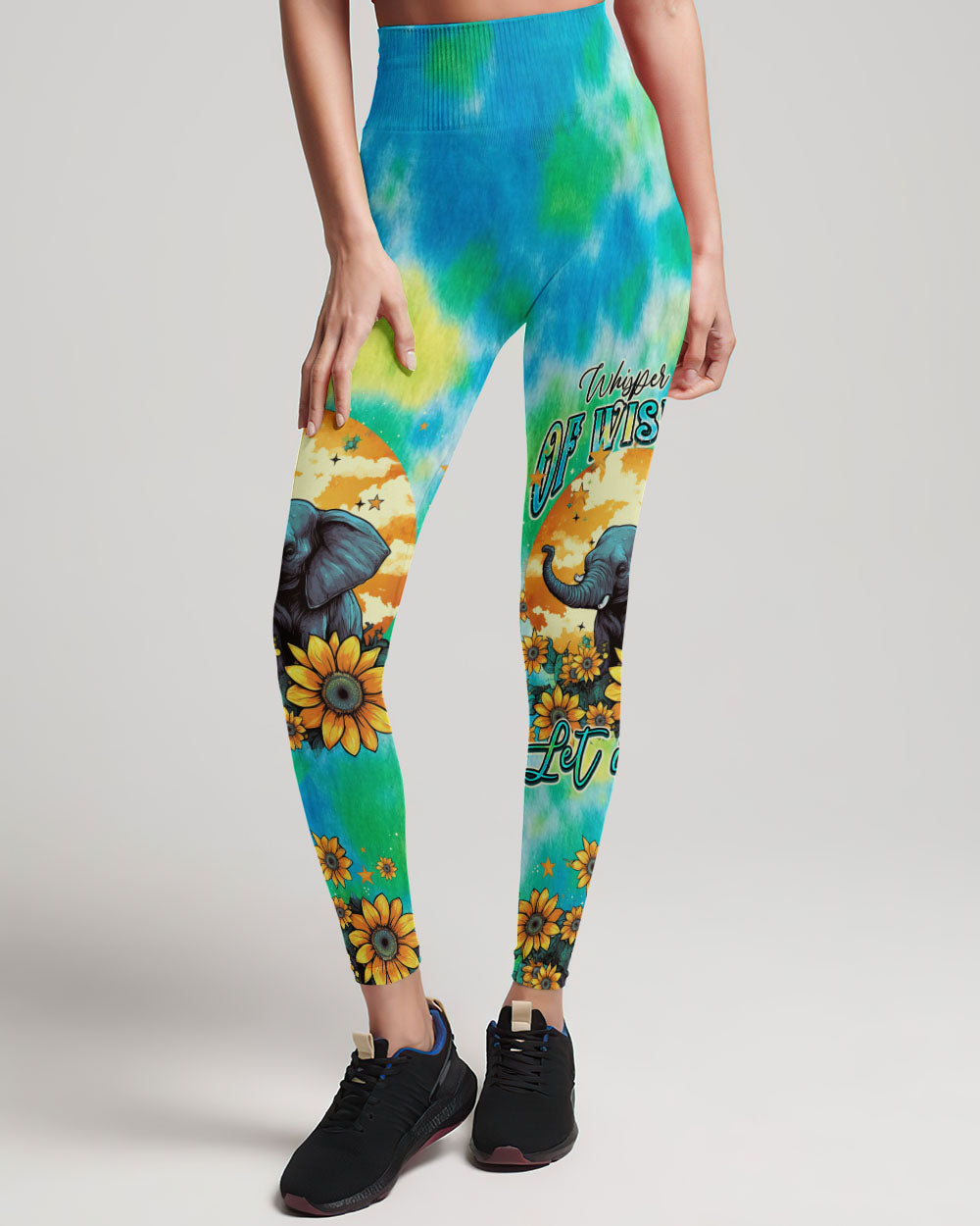 WHISPER WORDS OF WISDOM ELEPHANT TIE DYE ALL OVER PRINT - TLTW2905231