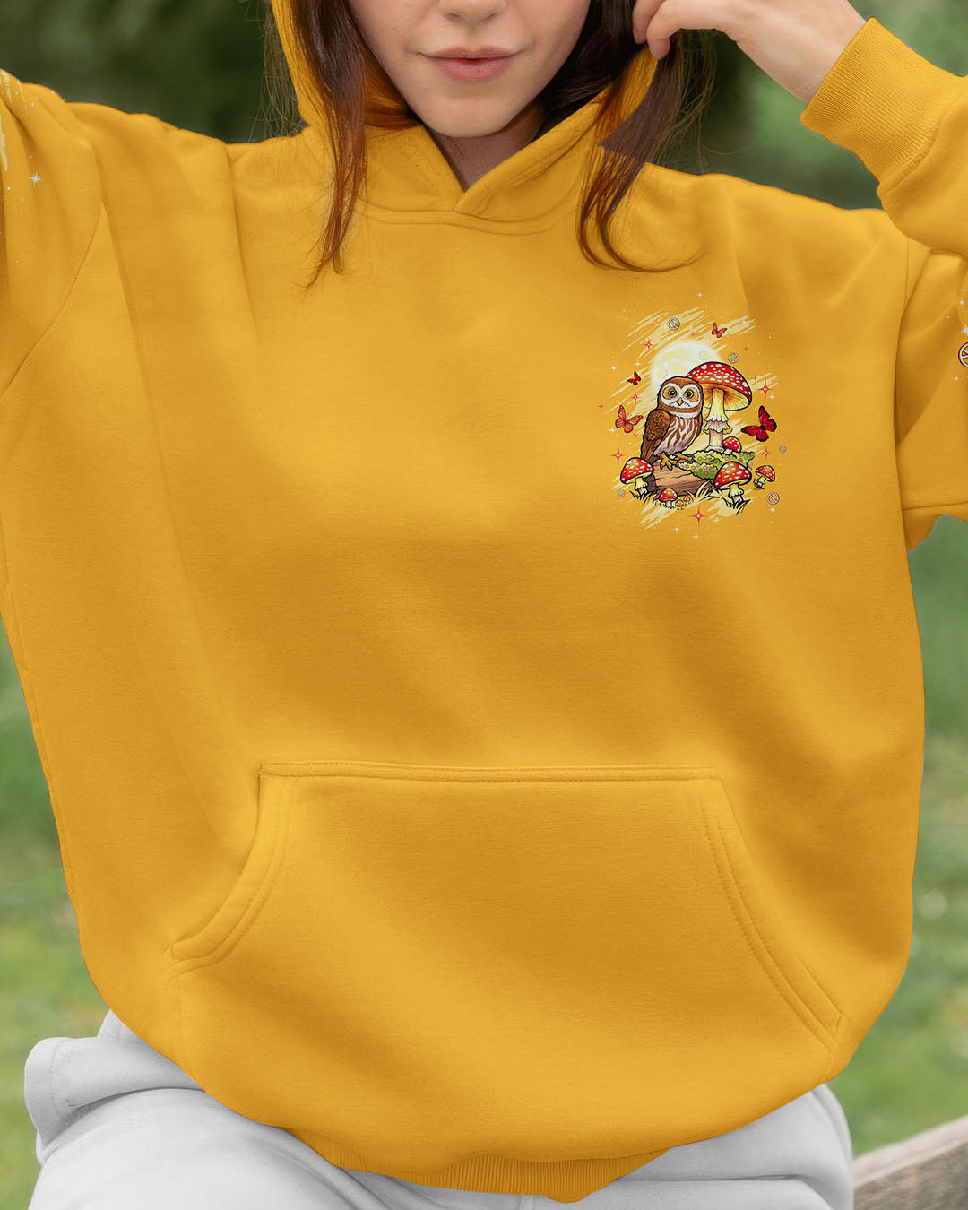 HELLO DARKNESS MY OLD FRIEND OWL ALL OVER PRINT - TLTW2909253