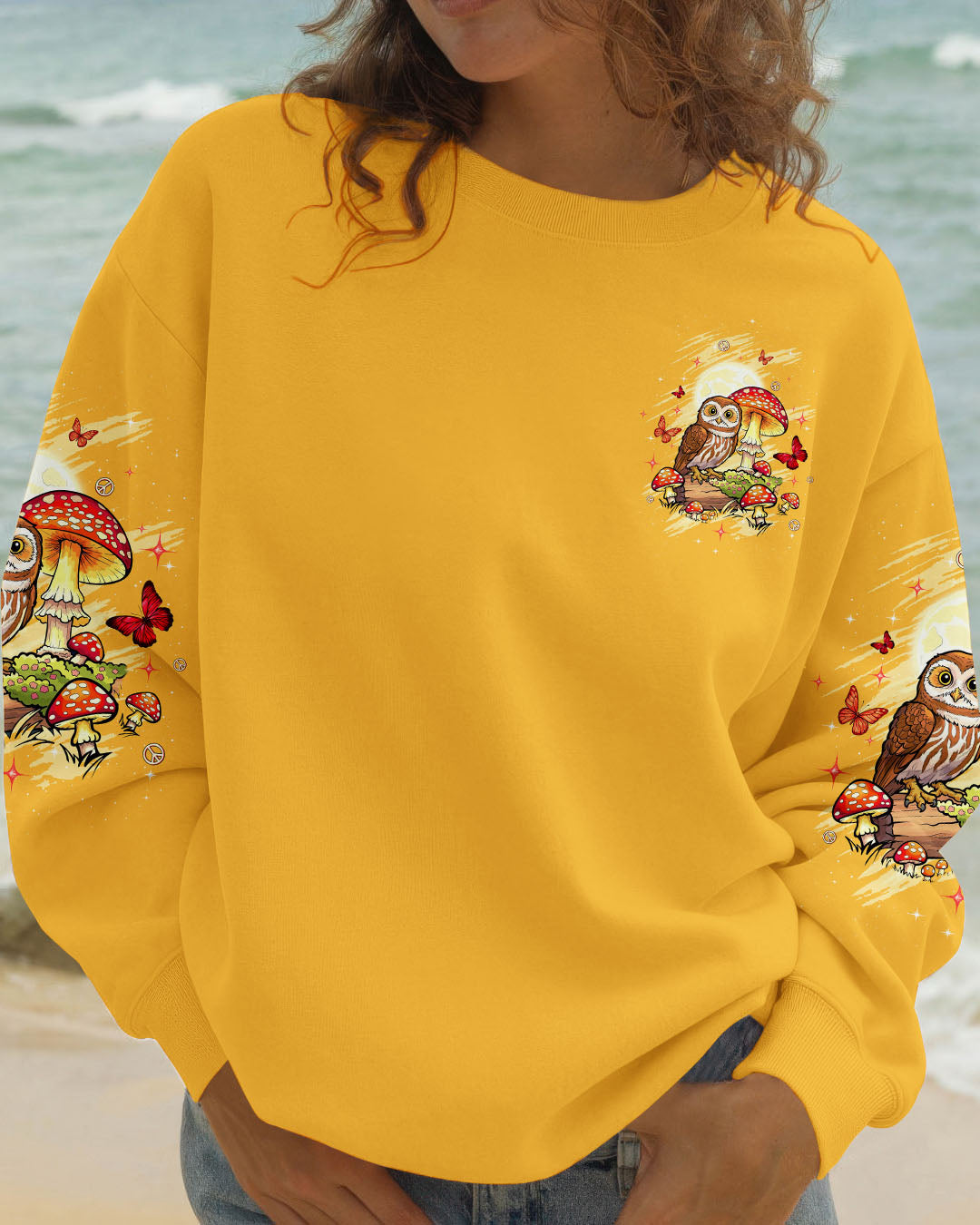 HELLO DARKNESS MY OLD FRIEND OWL ALL OVER PRINT - TLTW2909253