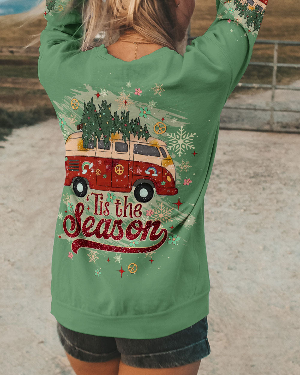 'TIS THE SEASON BUS CHRISTMAS ALL OVER PRINT - TLTW2910243