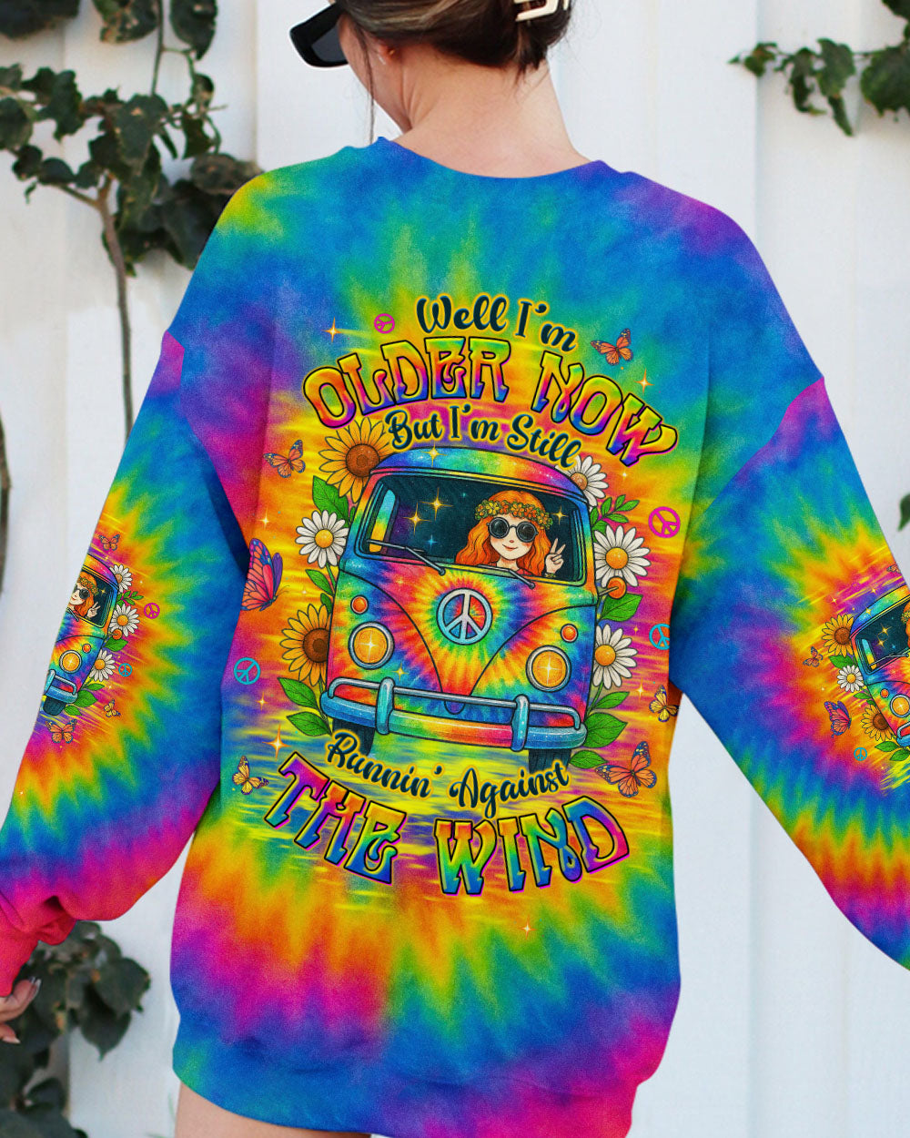 RUNNING AGAINST THE WIND BUS TIE DYE ALL OVER PRINT - TLTW2910252