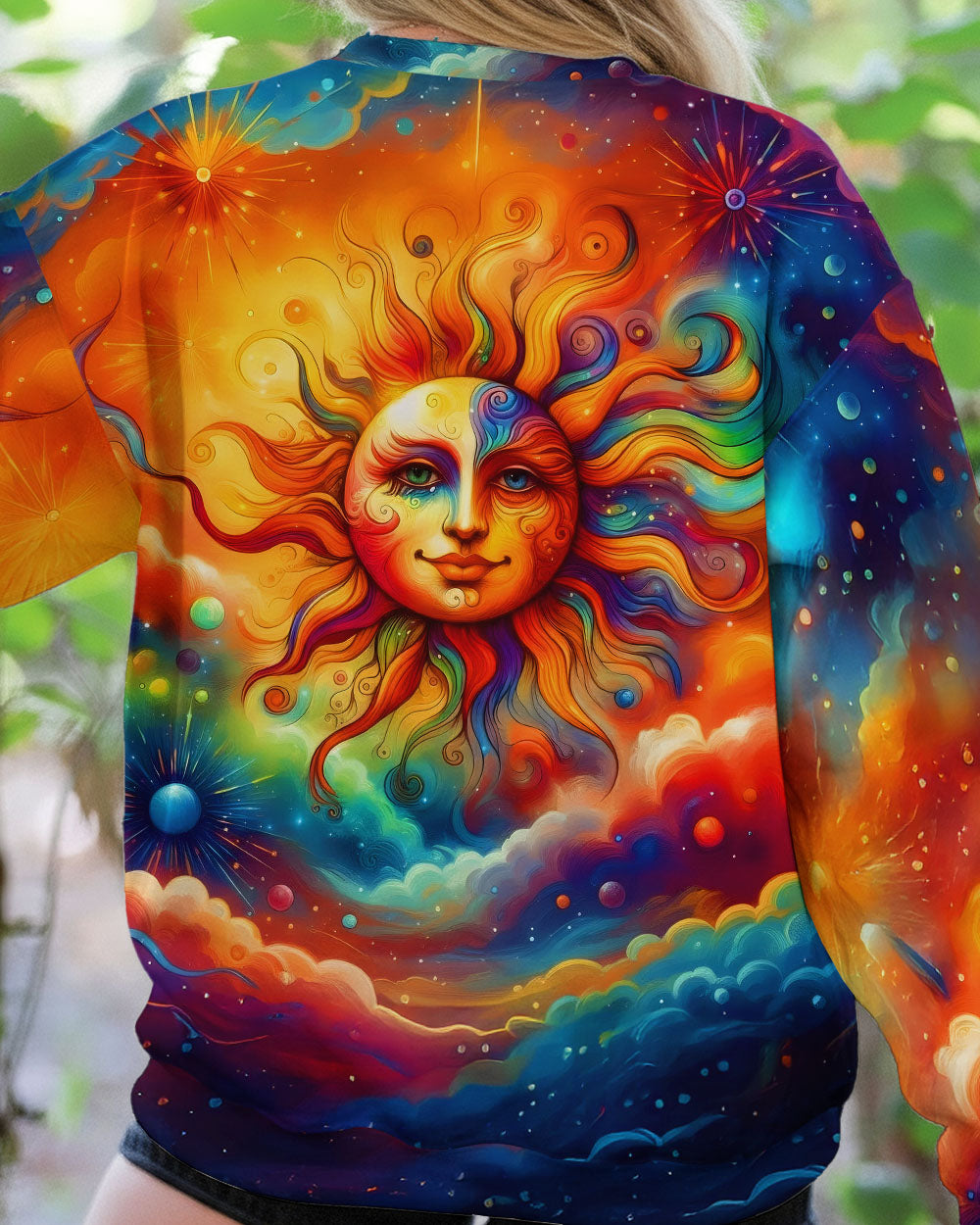HIPPIE SUN COLORFUL  ALL OVER PRINT - TLTW2911251