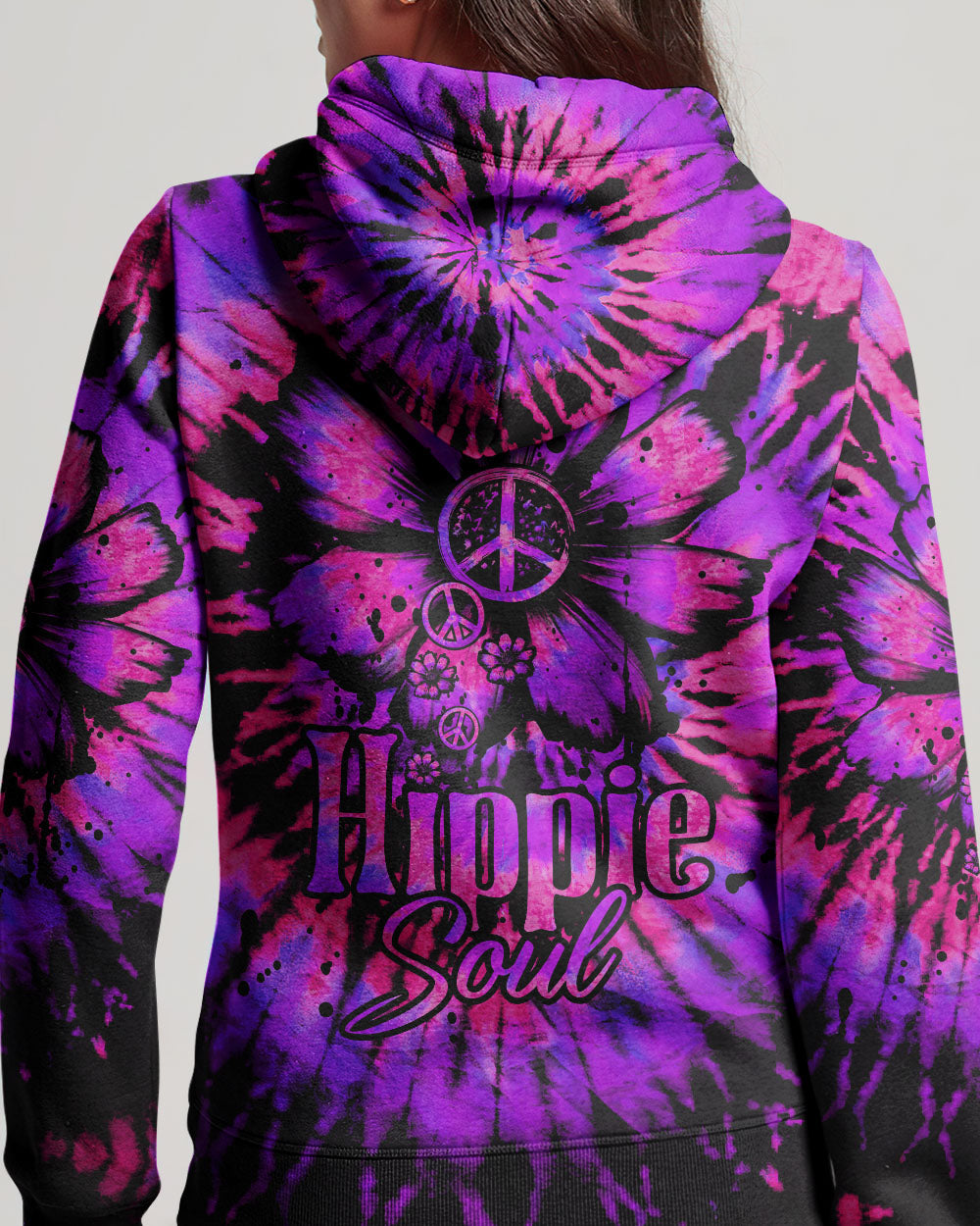 HIPPIE SOUL DAISY TIE DYE ALL OVER PRINT - TLTW3006231