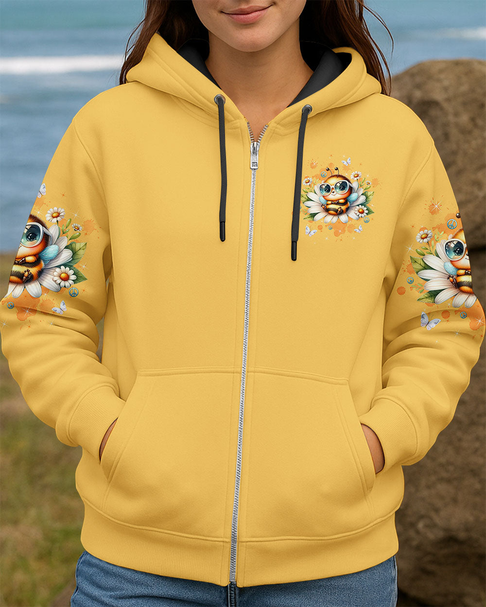 JUST BREATHE BEE ALL OVER PRINT - TLTW3009253