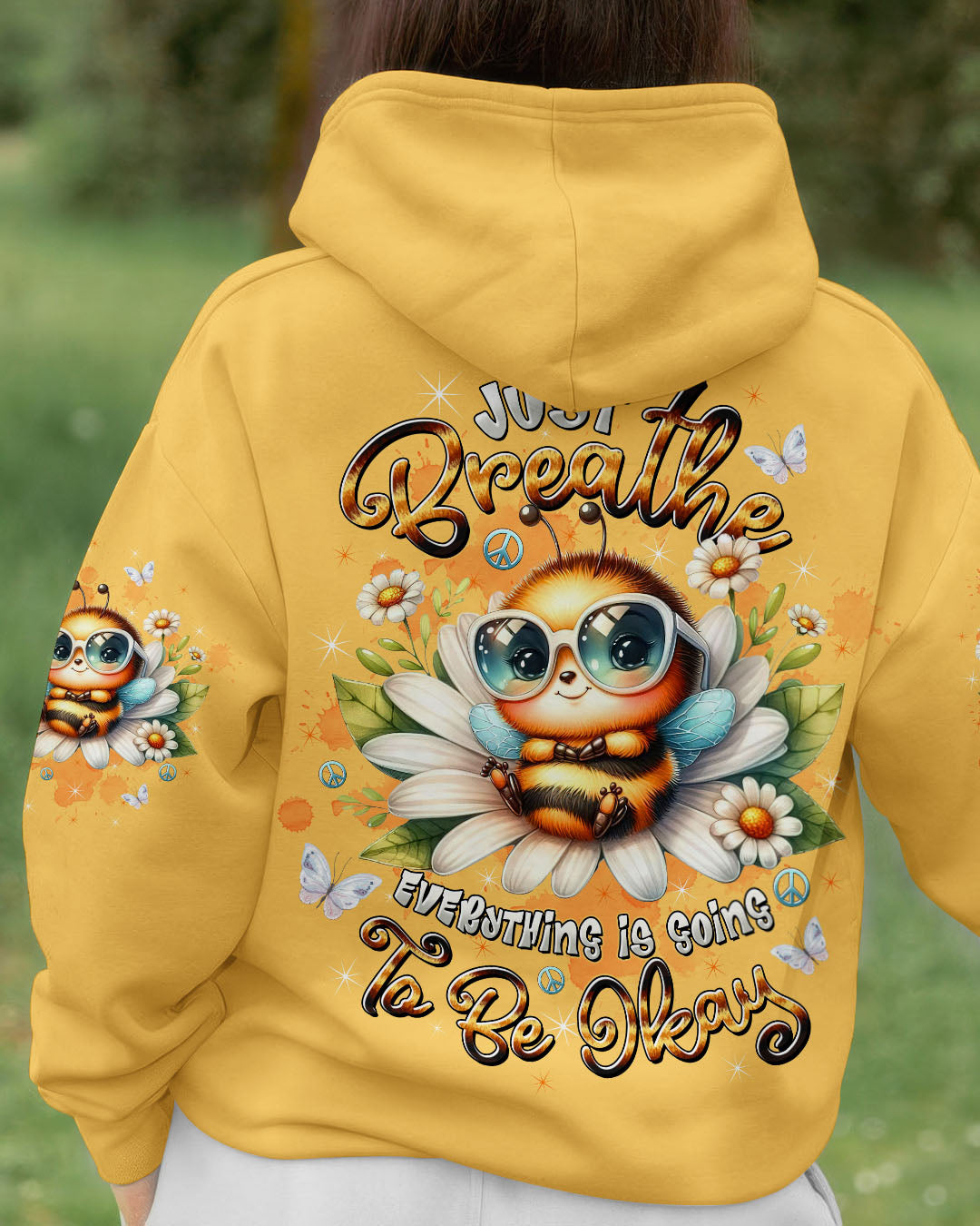 JUST BREATHE BEE ALL OVER PRINT - TLTW3009253