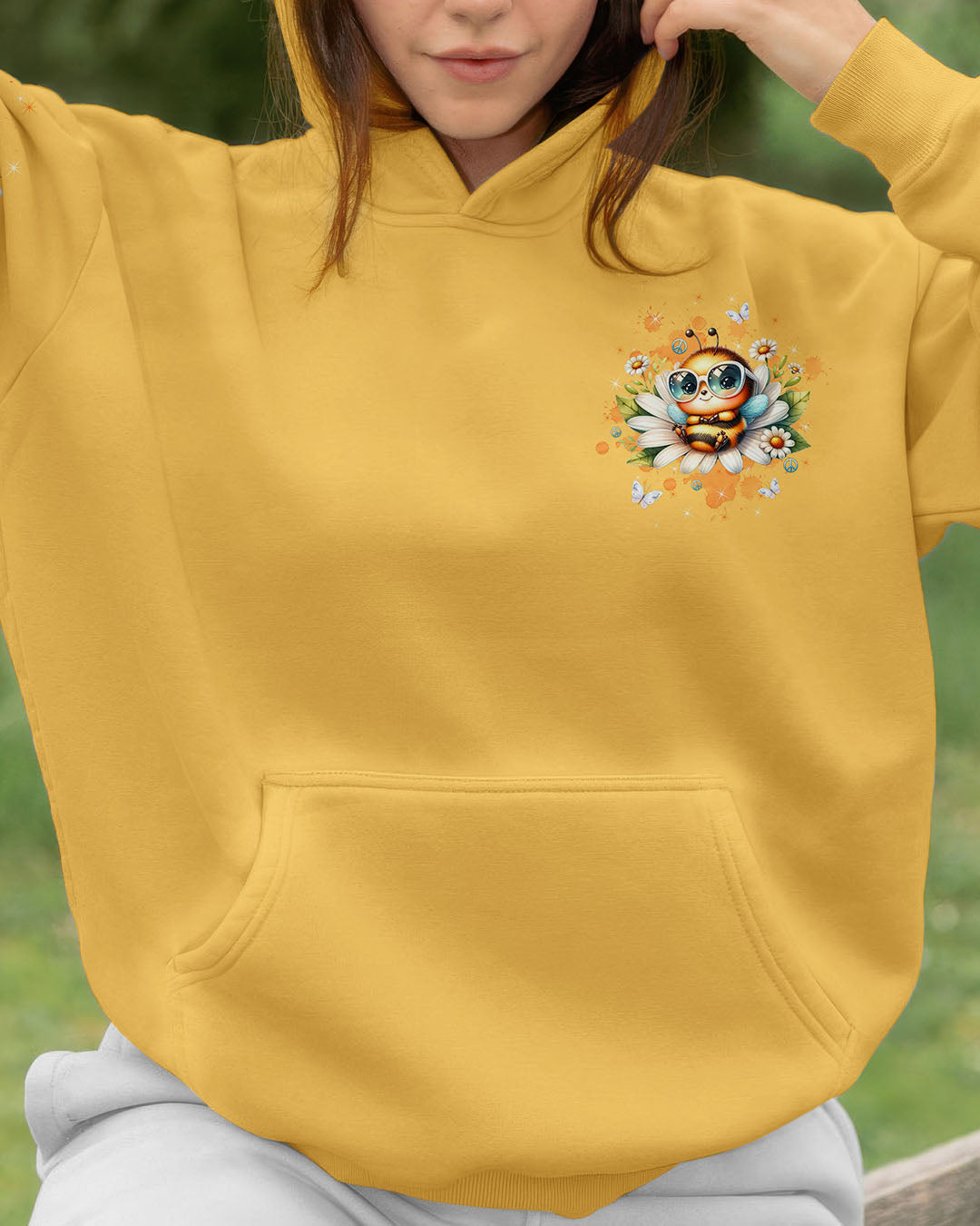 JUST BREATHE BEE ALL OVER PRINT - TLTW3009253