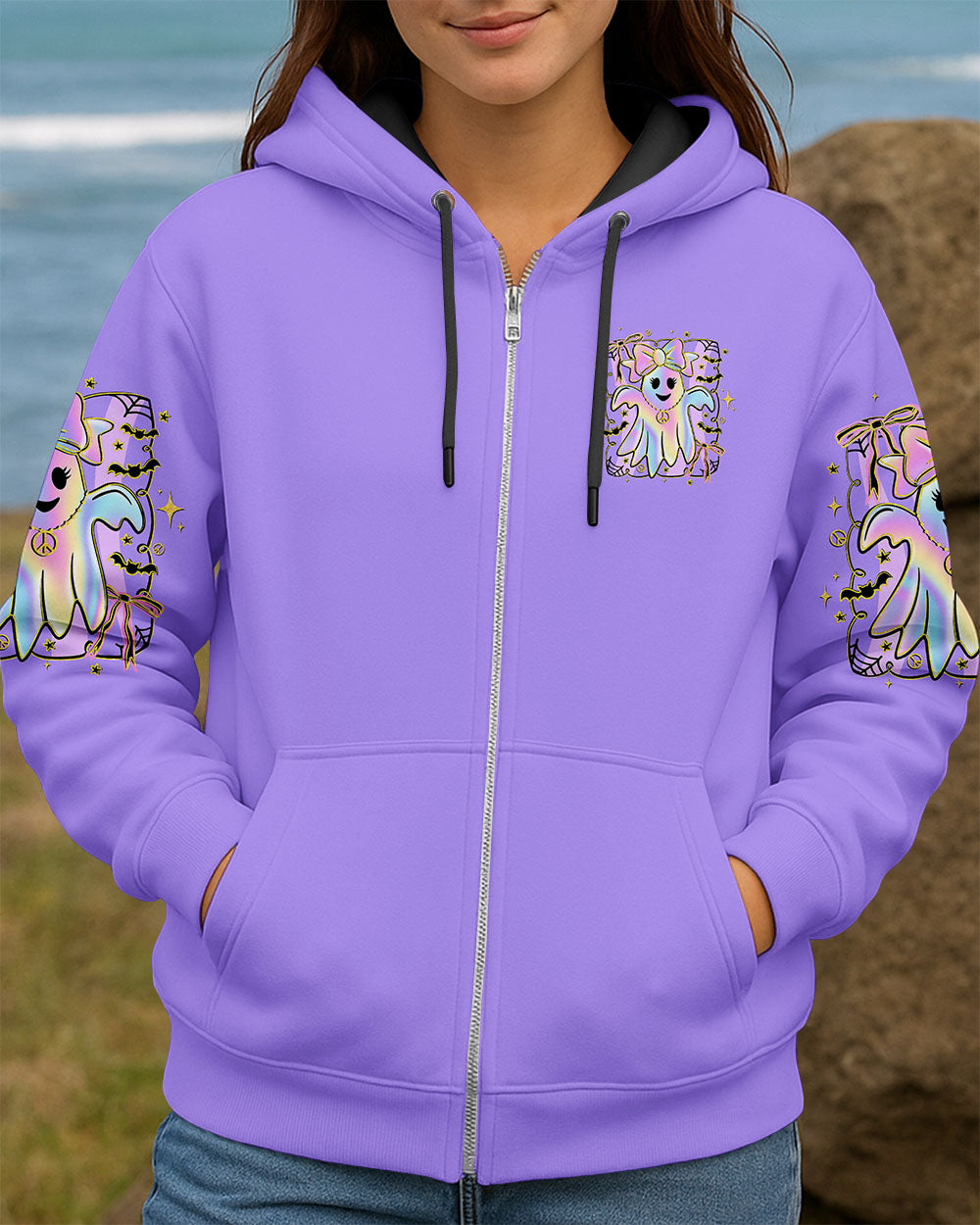 FAB BOO LOUS HALLOWEEN ALL OVER PRINT - TLTW3107253