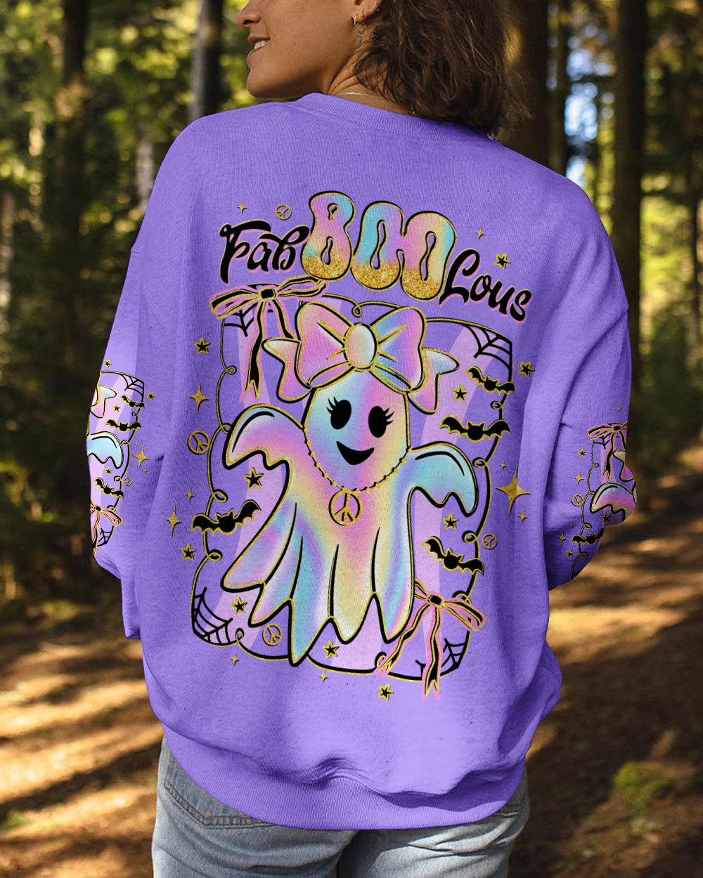 FAB BOO LOUS HALLOWEEN ALL OVER PRINT - TLTW3107253
