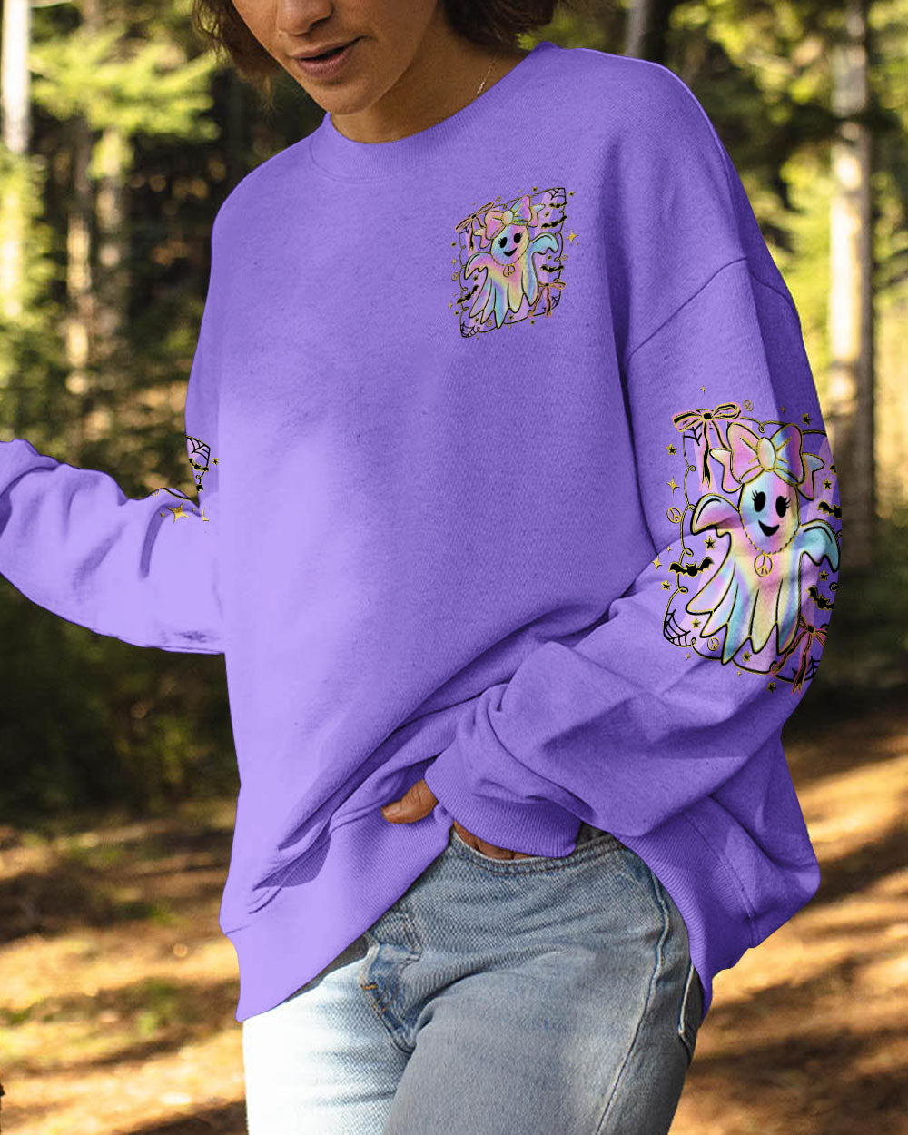 FAB BOO LOUS HALLOWEEN ALL OVER PRINT - TLTW3107253