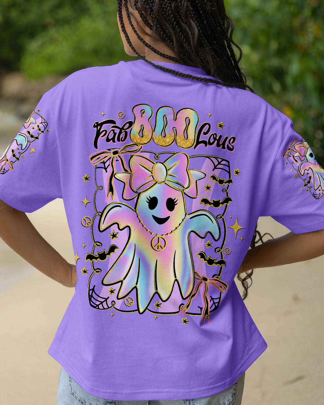 FAB BOO LOUS HALLOWEEN ALL OVER PRINT - TLTW3107253