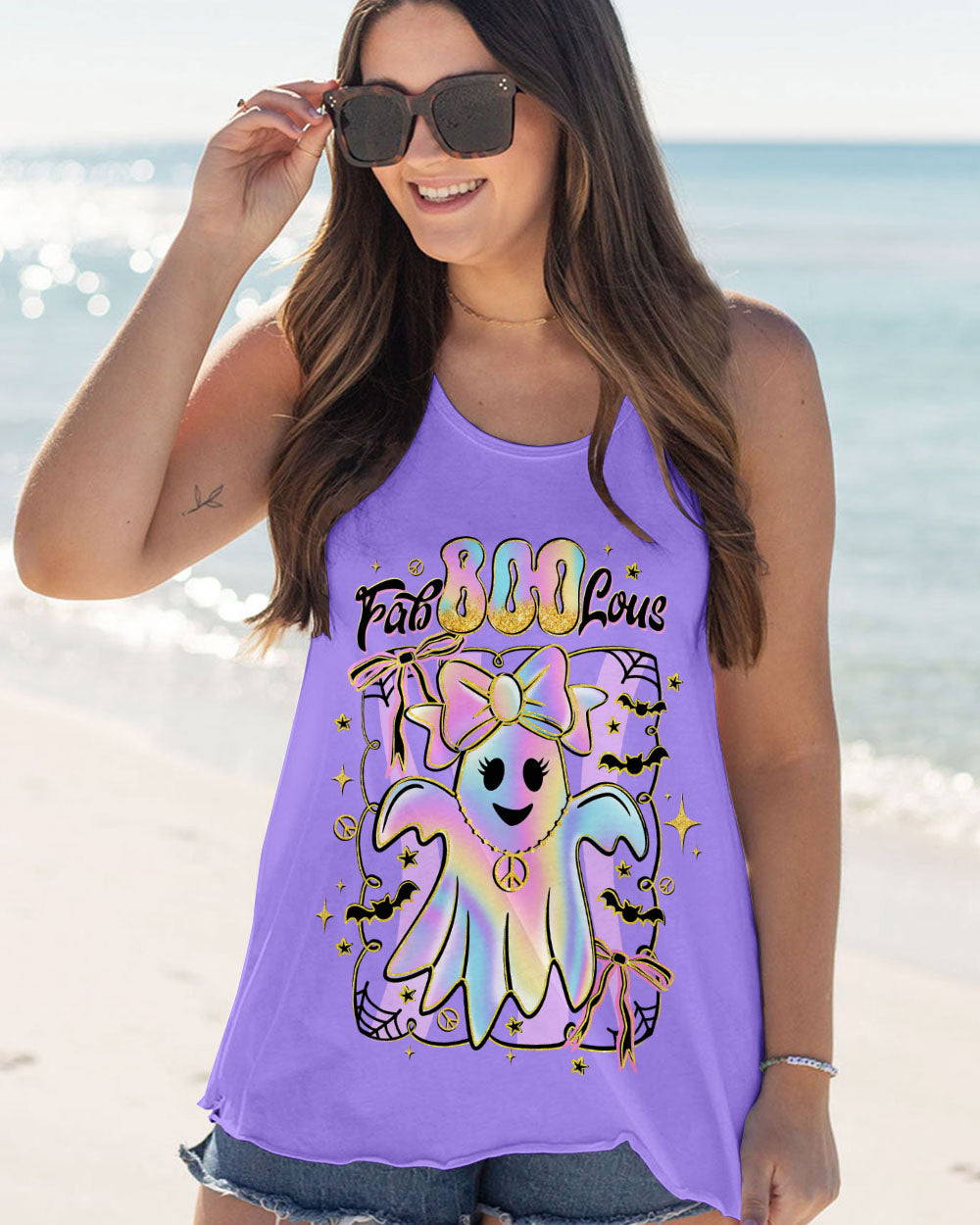 FAB BOO LOUS HALLOWEEN ALL OVER PRINT - TLTW3107253