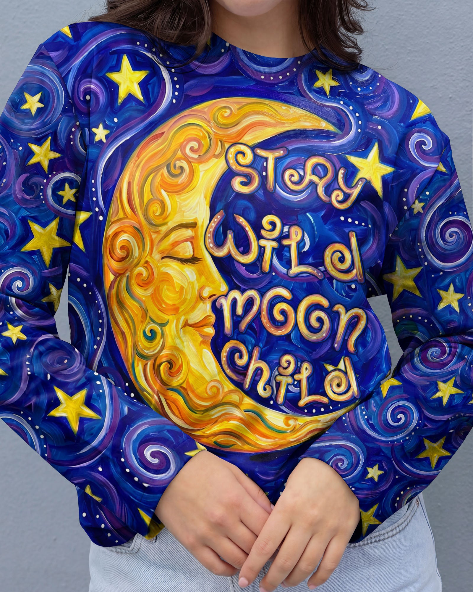 STAY WILD MOON CHILD ALL OVER PRINT - TM1704261