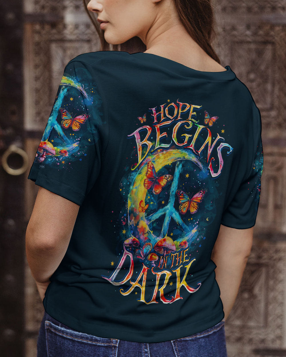 HOPE BEGINS IN THE DARK ALL OVER PRINT - TY0203241