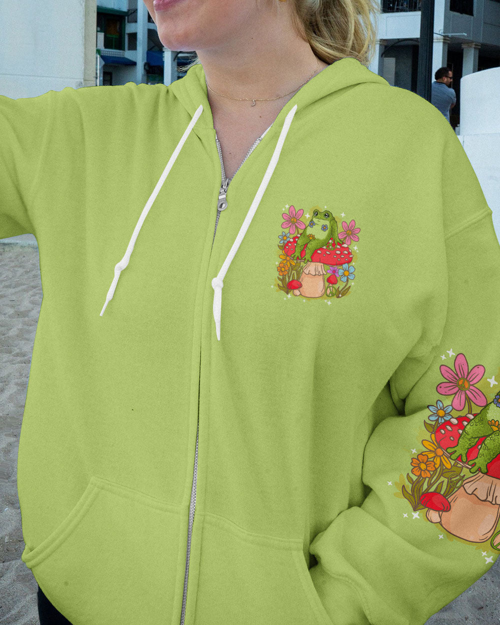 LET ME BE WEIRD IN PEACE FROG ALL OVER PRINT - TY0203241
