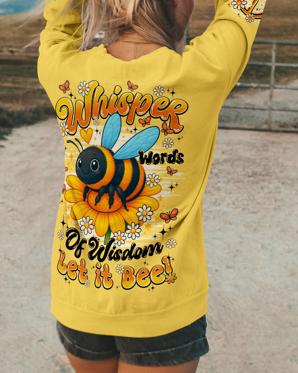WHISPER WORDS OF WISDOM LET IT BEE ALL OVER PRINT - TY0207251