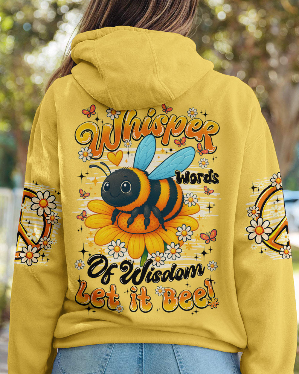 WHISPER WORDS OF WISDOM LET IT BEE ALL OVER PRINT - TY0207251