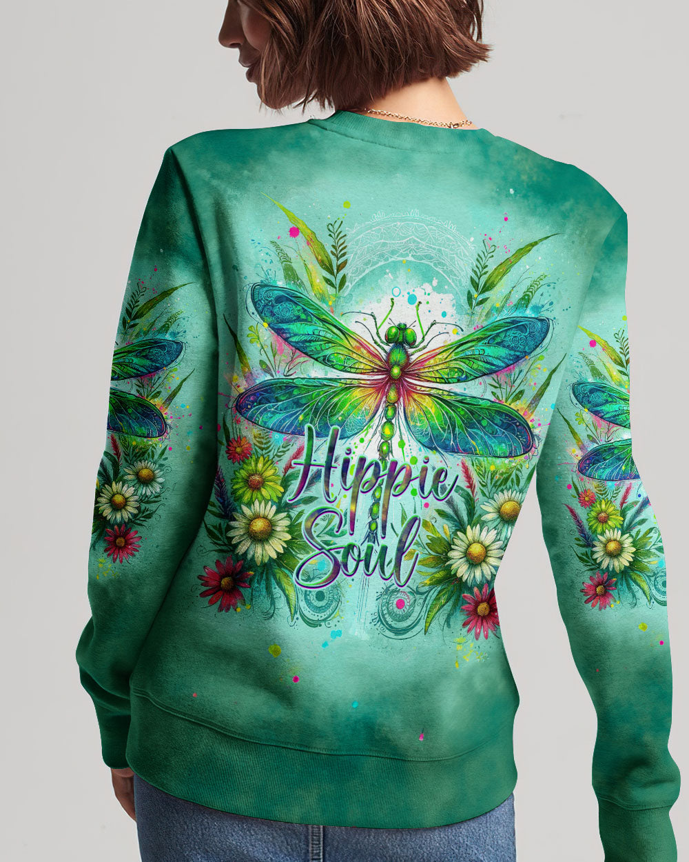 HIPPIE SOUL DRAGONFLY ALL OVER PRINT - TY0212233
