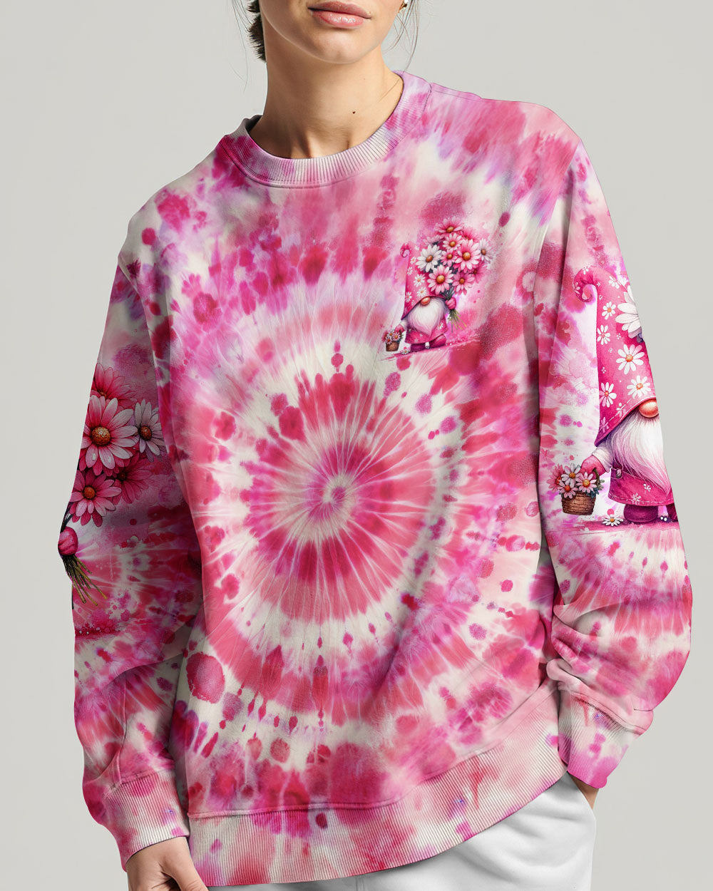 A VINTAGE SOUL LOVING LIFE GNOMIE TIE DYE ALL OVER PRINT - TY0302242
