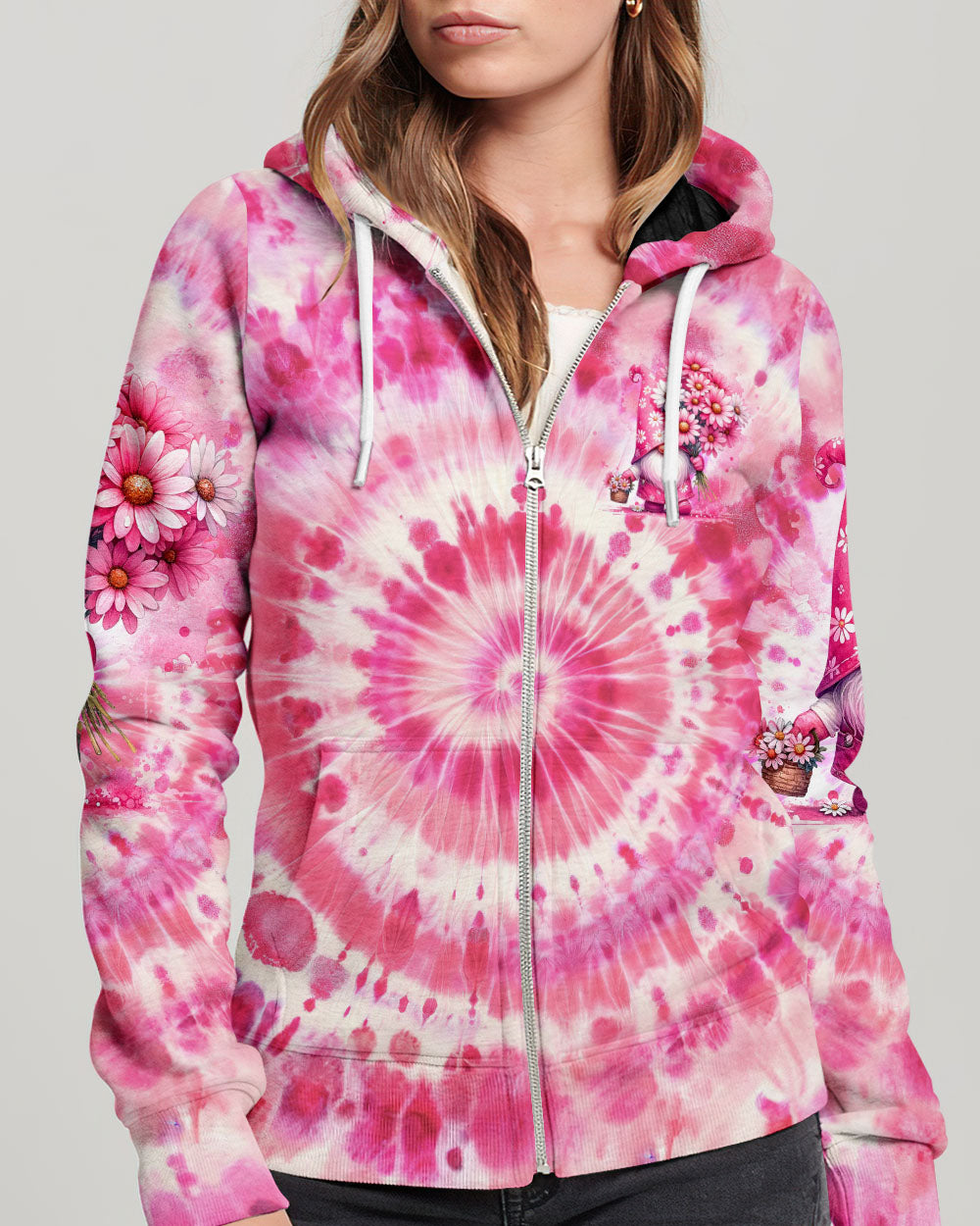 A VINTAGE SOUL LOVING LIFE GNOMIE TIE DYE ALL OVER PRINT - TY0302242