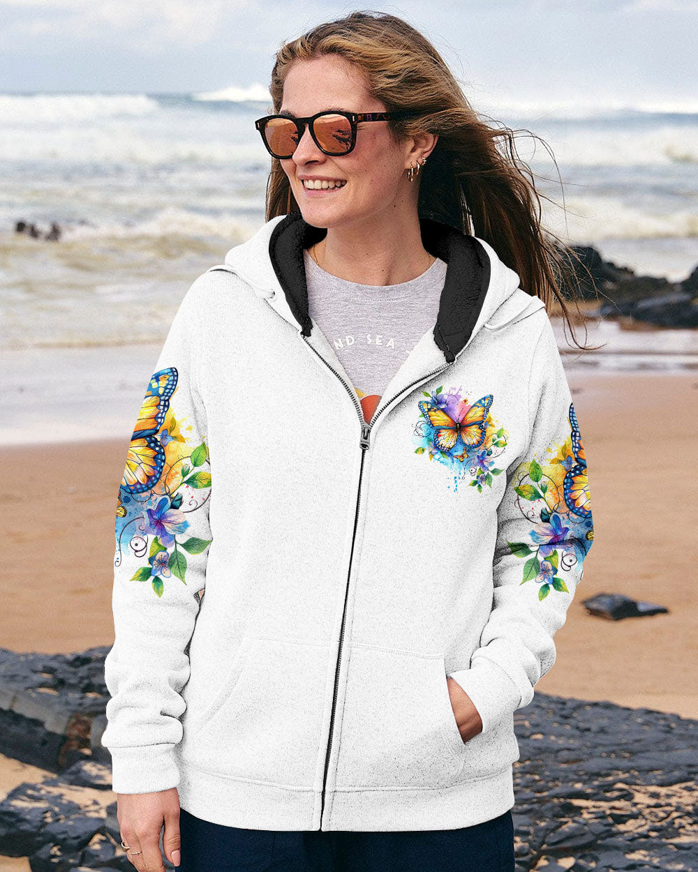 HIPPIE SOUL BUTTERFLY ALL OVER PRINT - TY0304242