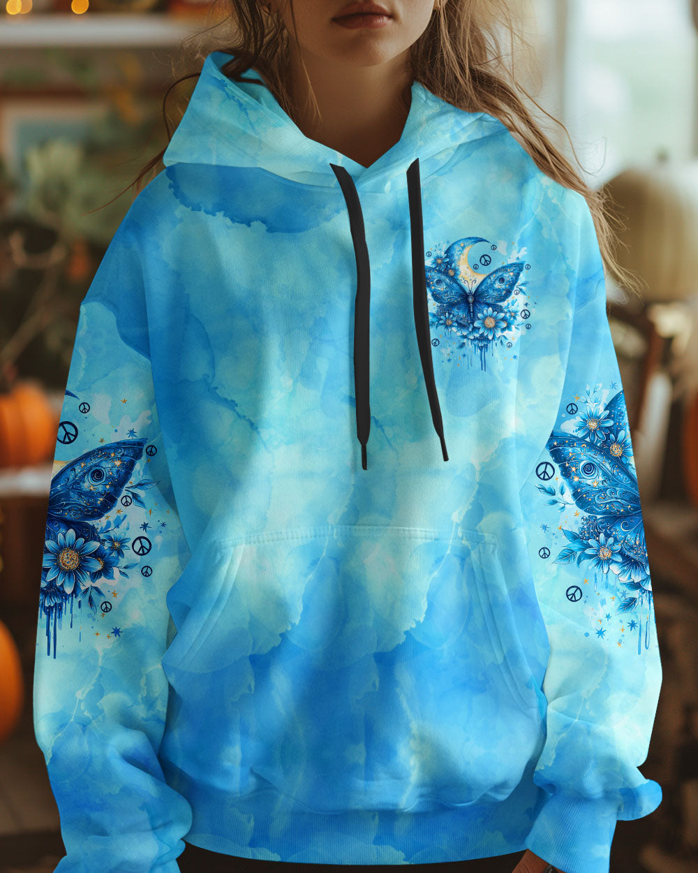 THE MOON SEES YOUR SOUL BUTTERFLY ALL OVER PRINT - TY0312242