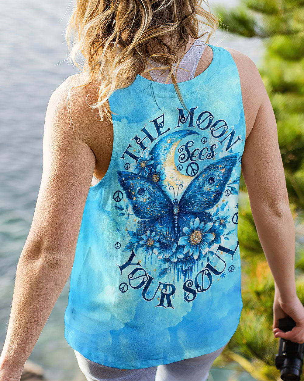 THE MOON SEES YOUR SOUL BUTTERFLY ALL OVER PRINT - TY0312242