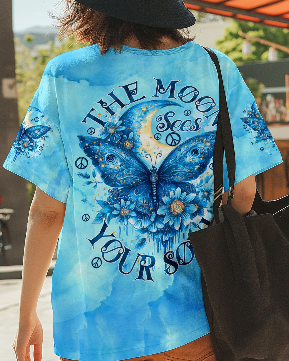 THE MOON SEES YOUR SOUL BUTTERFLY ALL OVER PRINT - TY0312242