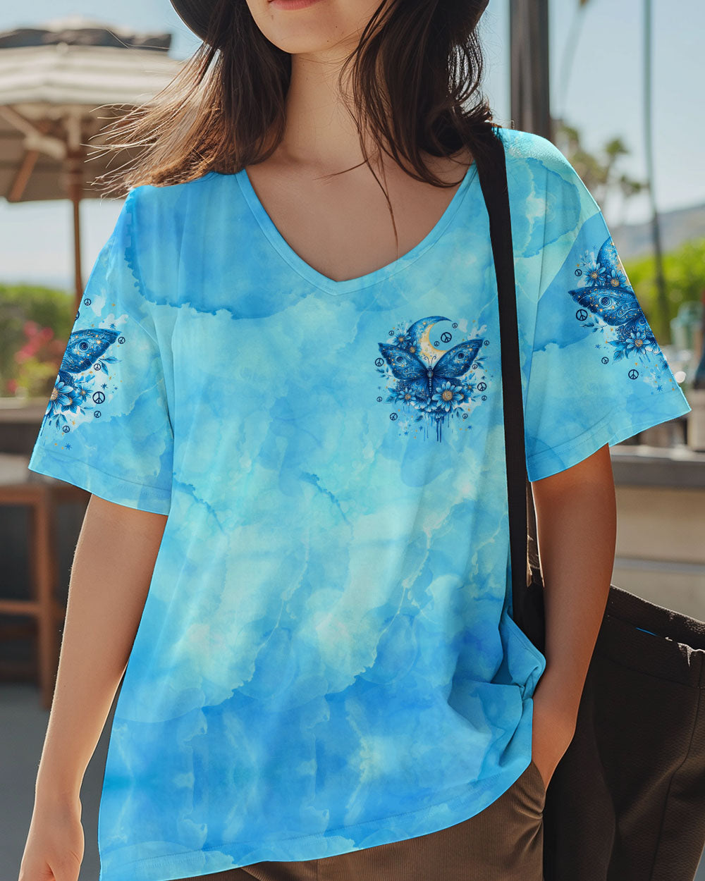THE MOON SEES YOUR SOUL BUTTERFLY ALL OVER PRINT - TY0312242