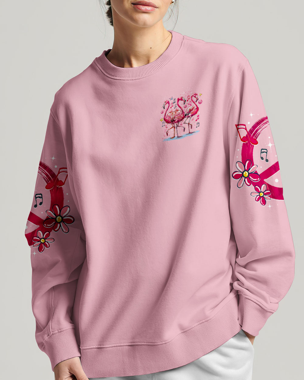LET'S GO GIRLS FLAMINGOS ALL OVER PRINT - TY0404241