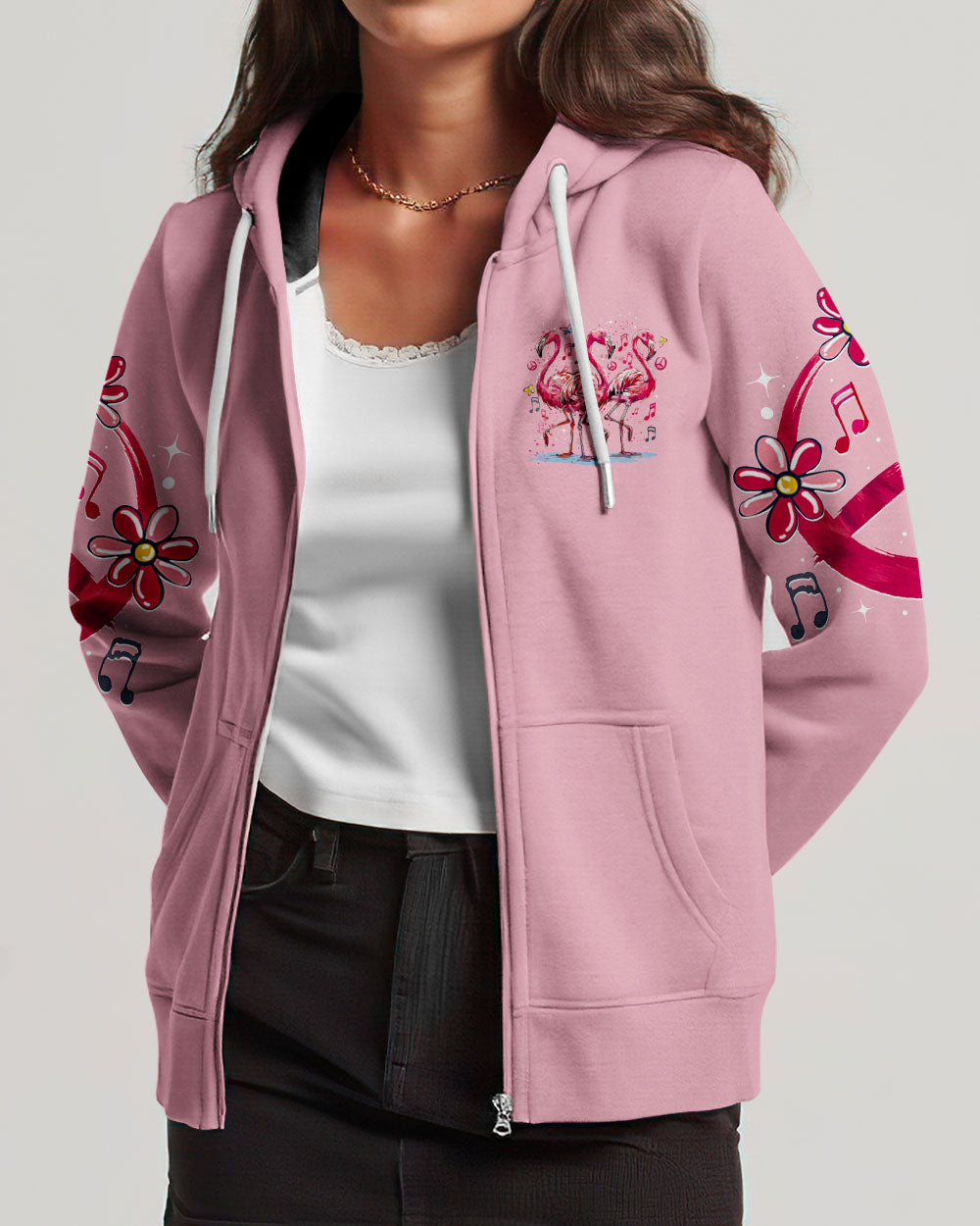 LET'S GO GIRLS FLAMINGOS ALL OVER PRINT - TY0404241