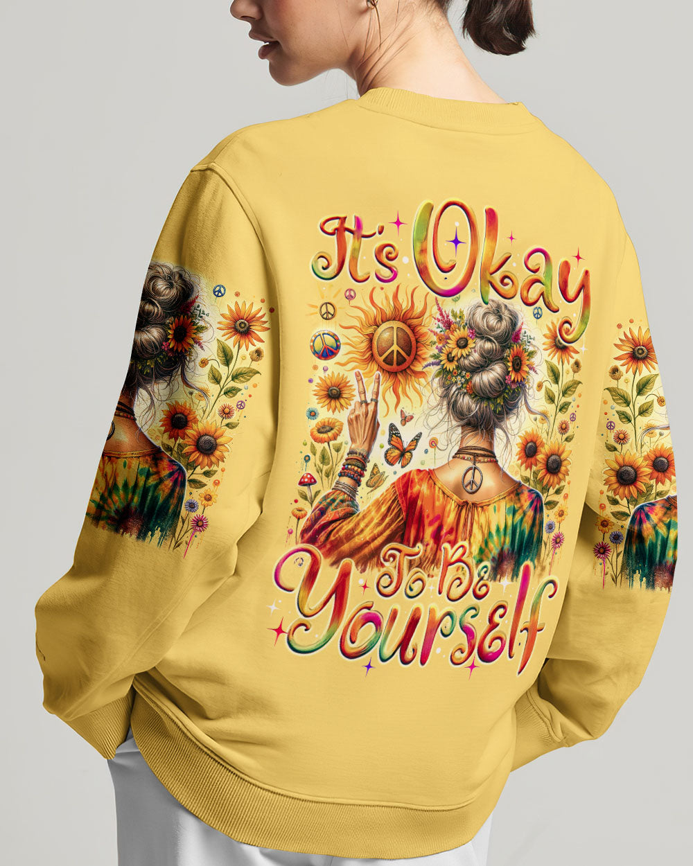 IT'S OKAY TO BE YOURSELF ALL OVER PRINT - TY0405242