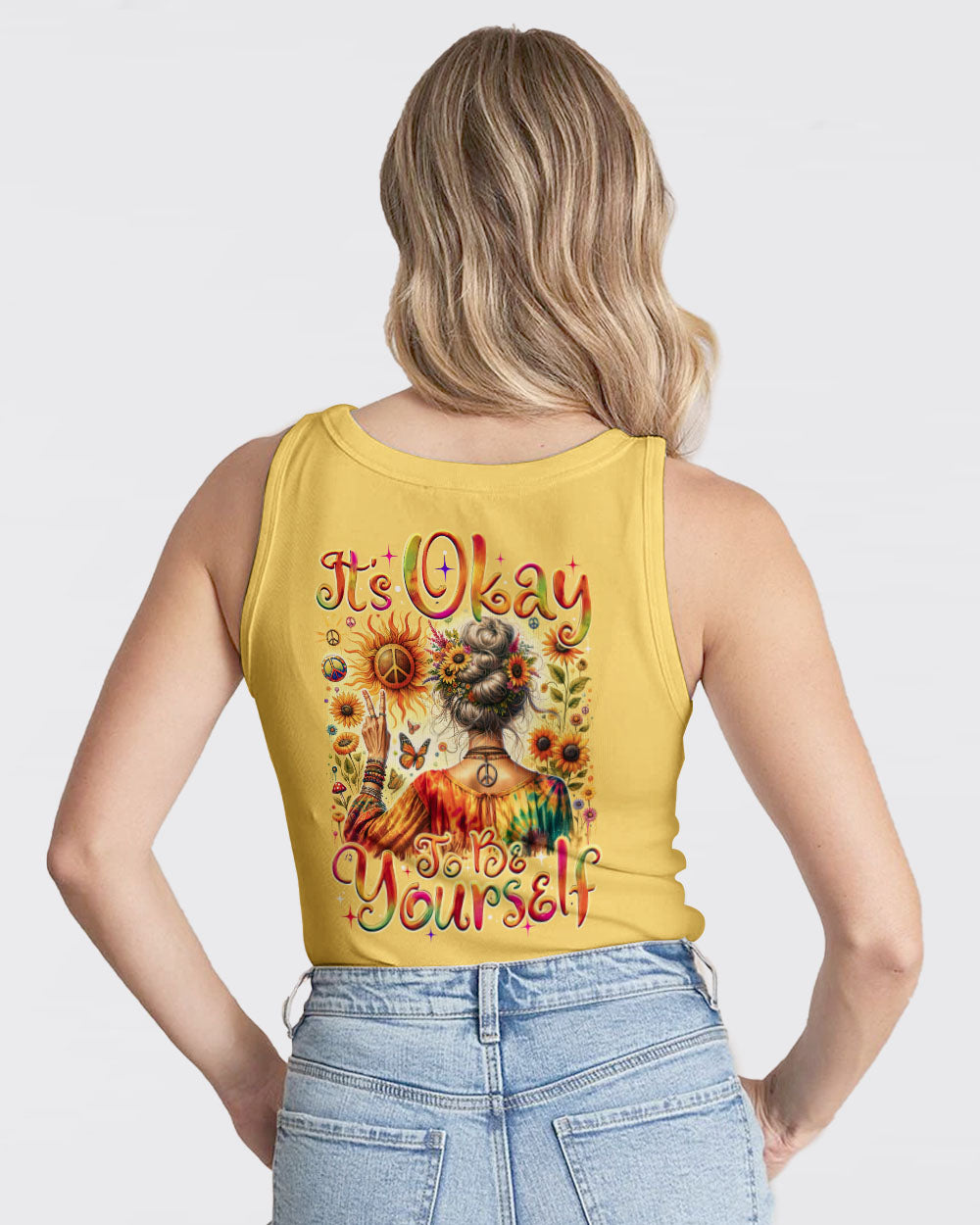 IT'S OKAY TO BE YOURSELF ALL OVER PRINT - TY0405242