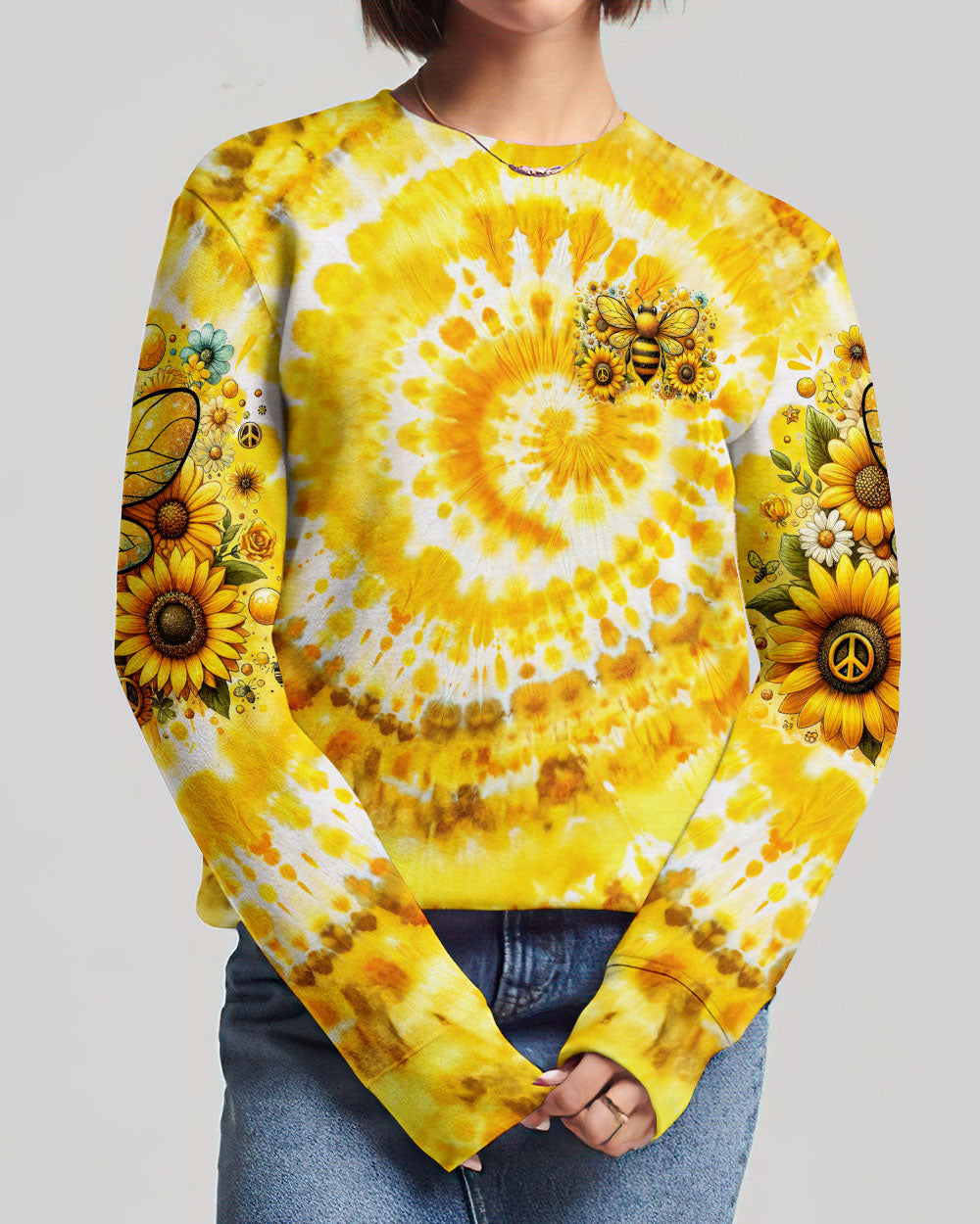 BEEYOUTIFUL TIE DYE ALL OVER PRINT - TY0502241