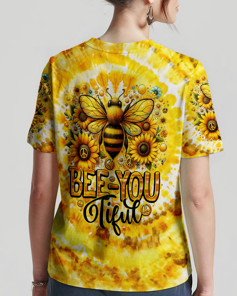 BEEYOUTIFUL TIE DYE ALL OVER PRINT - TY0502241