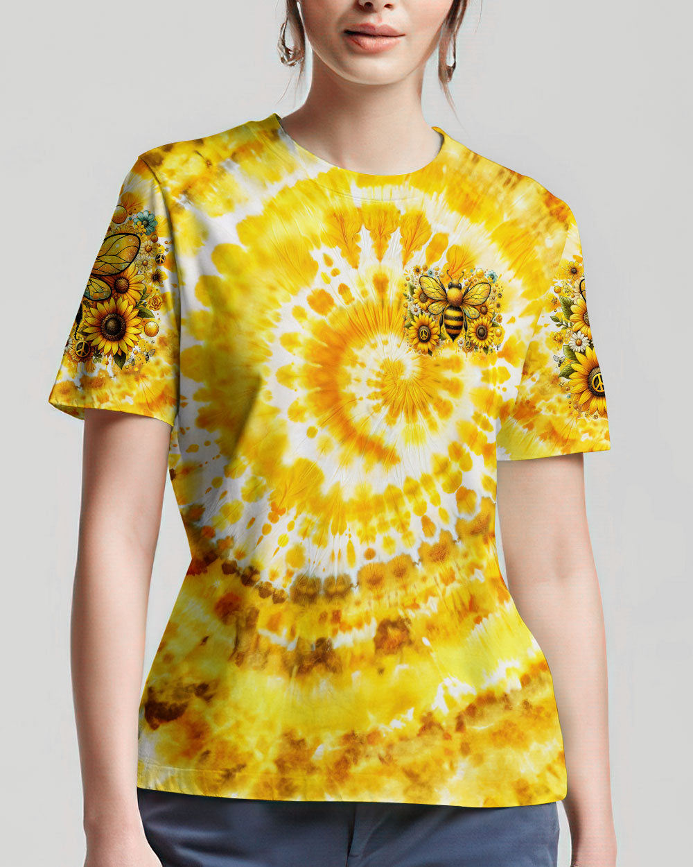 BEEYOUTIFUL TIE DYE ALL OVER PRINT - TY0502241