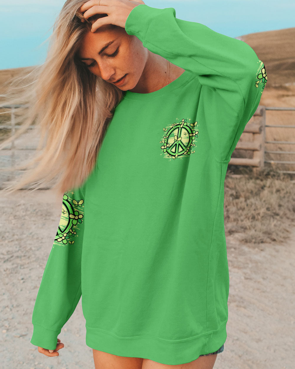 NO HURRIES AND NO WORRIES TURTLE ALL OVER PRINT - TY0509251