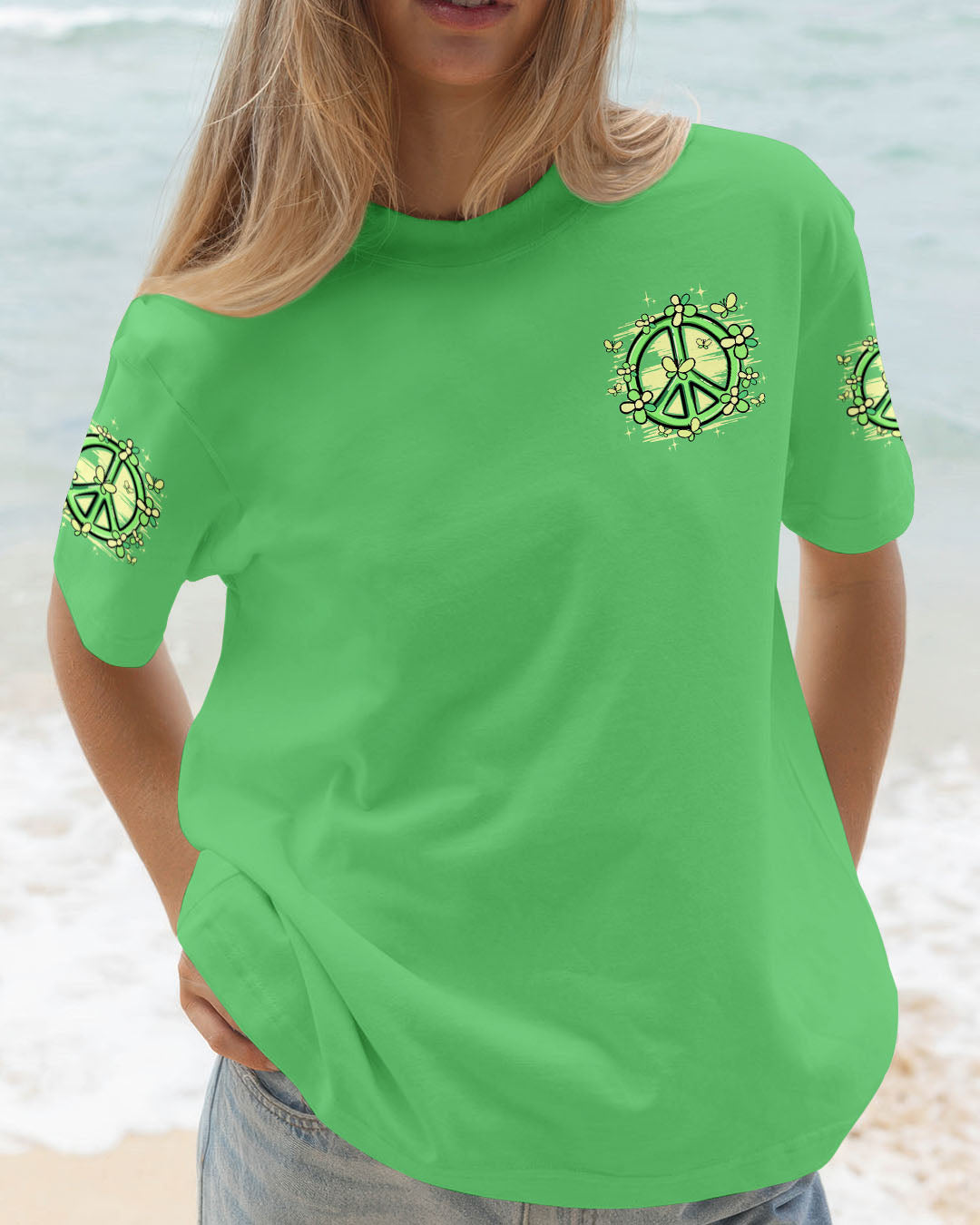 NO HURRIES AND NO WORRIES TURTLE ALL OVER PRINT - TY0509251