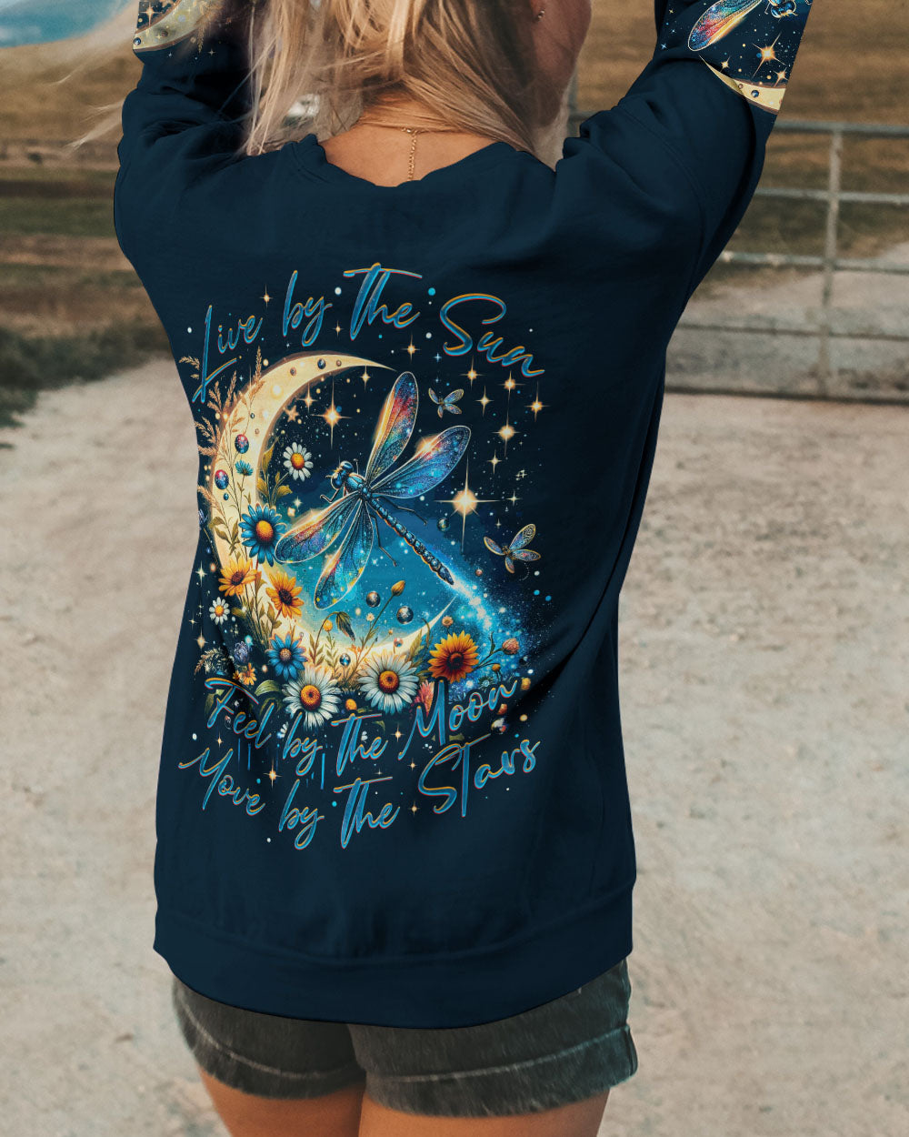LIVE BY THE SUN DRAGONFLY ALL OVER PRINT - TY0512231