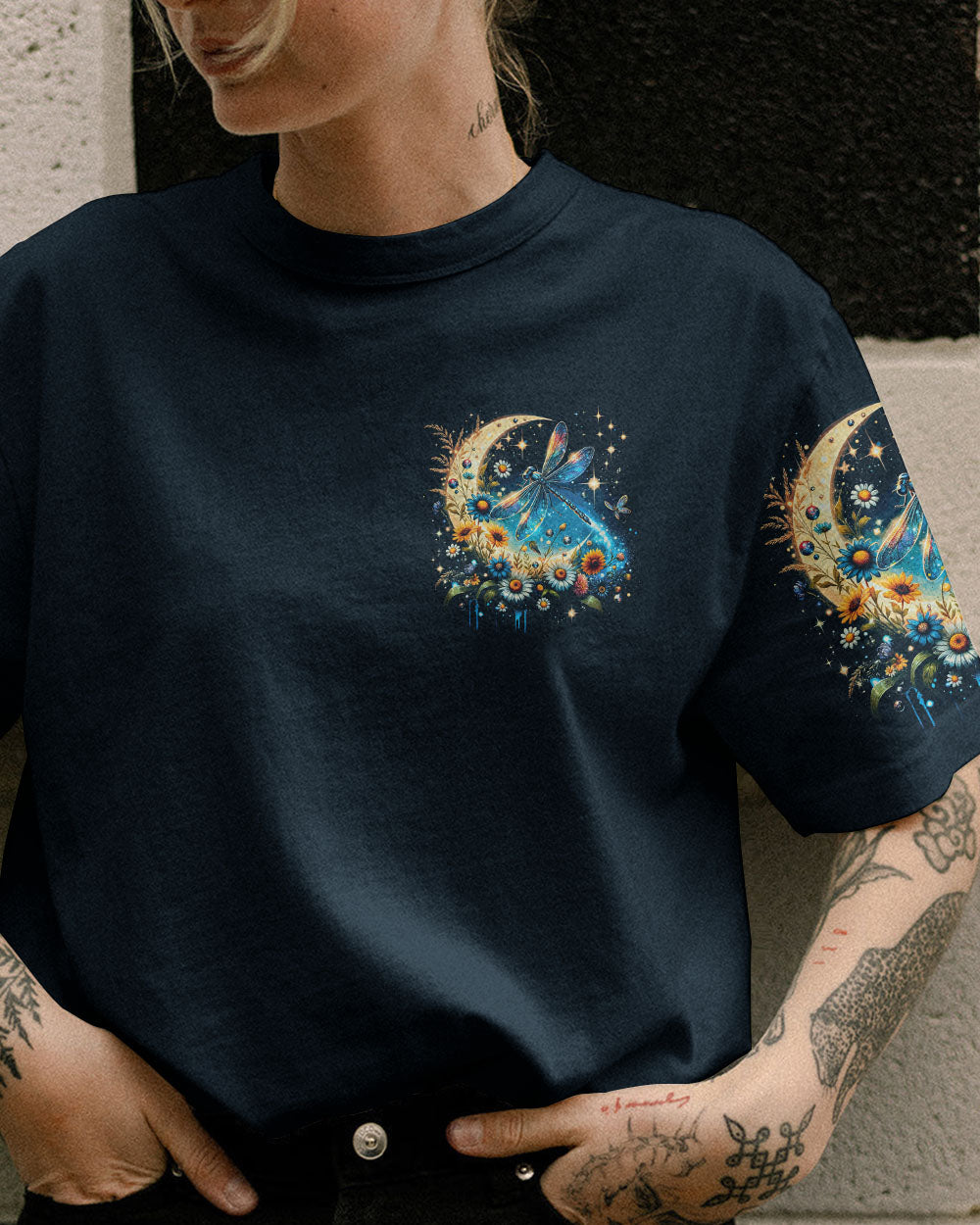 LIVE BY THE SUN DRAGONFLY ALL OVER PRINT - TY0512231