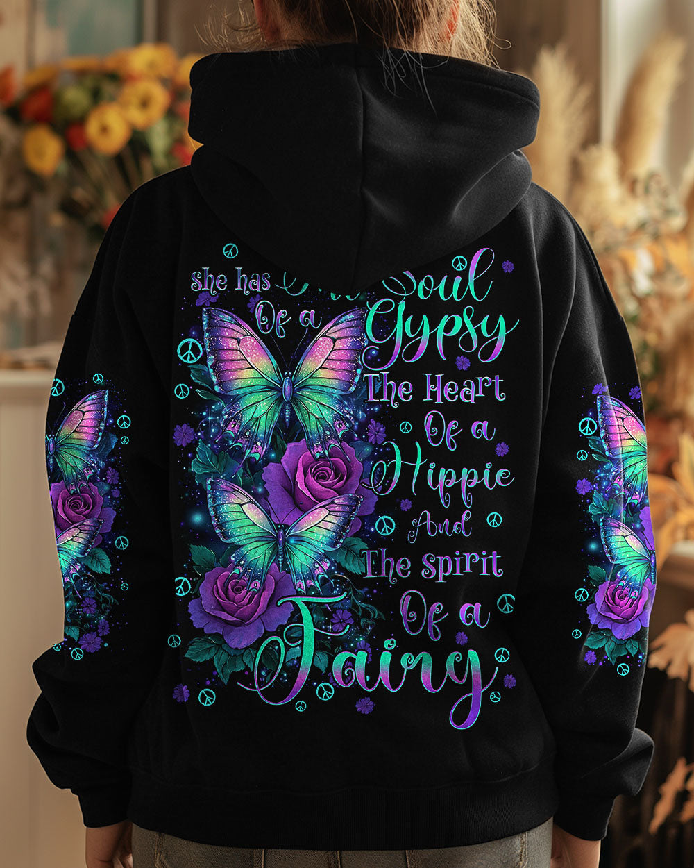 SPIRIT OF A FAIRY BUTTERFLIES ALL OVER PRINT - TY0512241