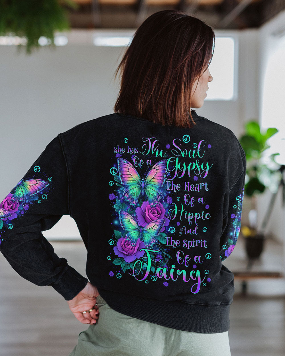 SPIRIT OF A FAIRY BUTTERFLIES ALL OVER PRINT - TY0512241