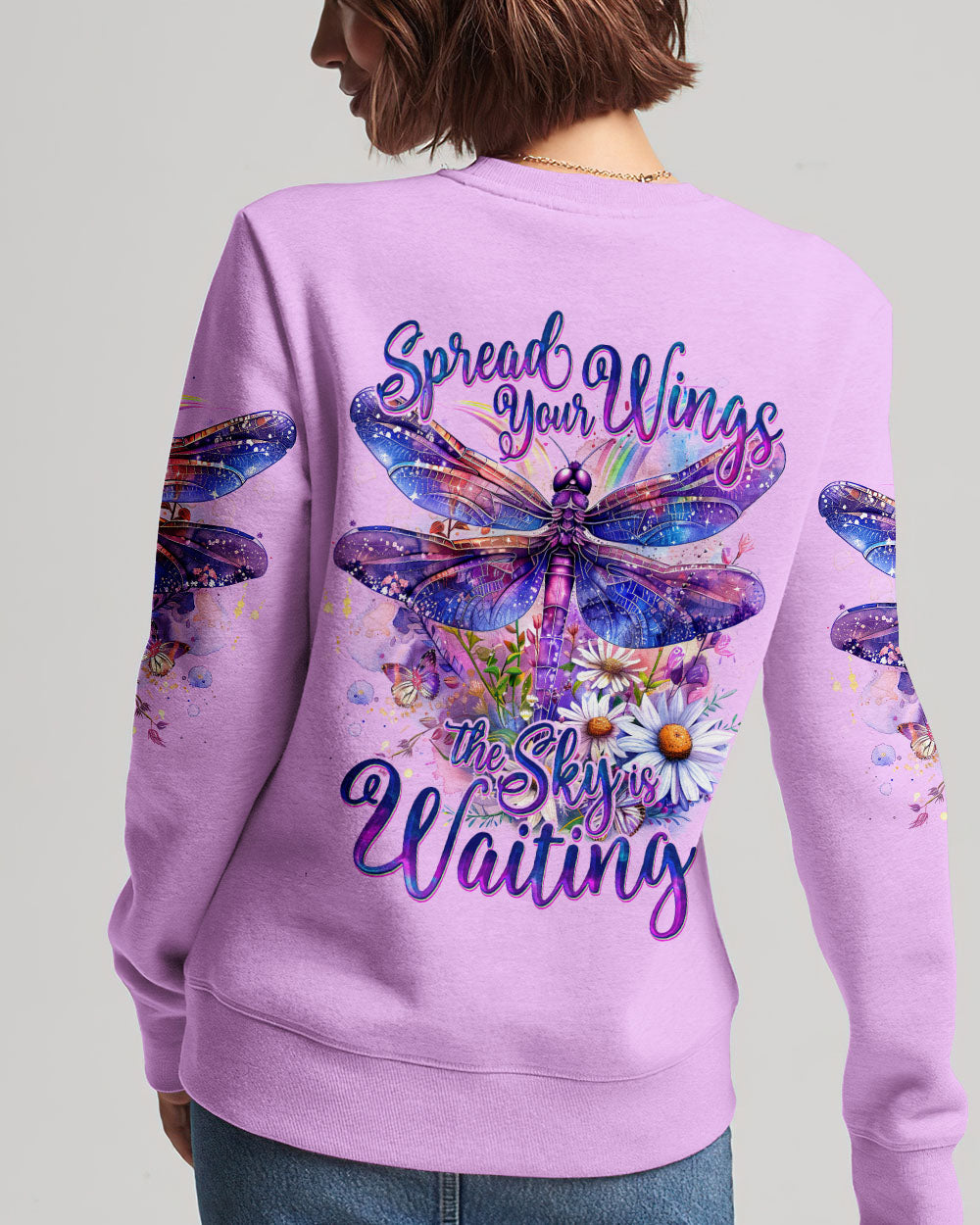 THE SKY IS WAITING DRAGONFLY ALL OVER PRINT - TY0603241