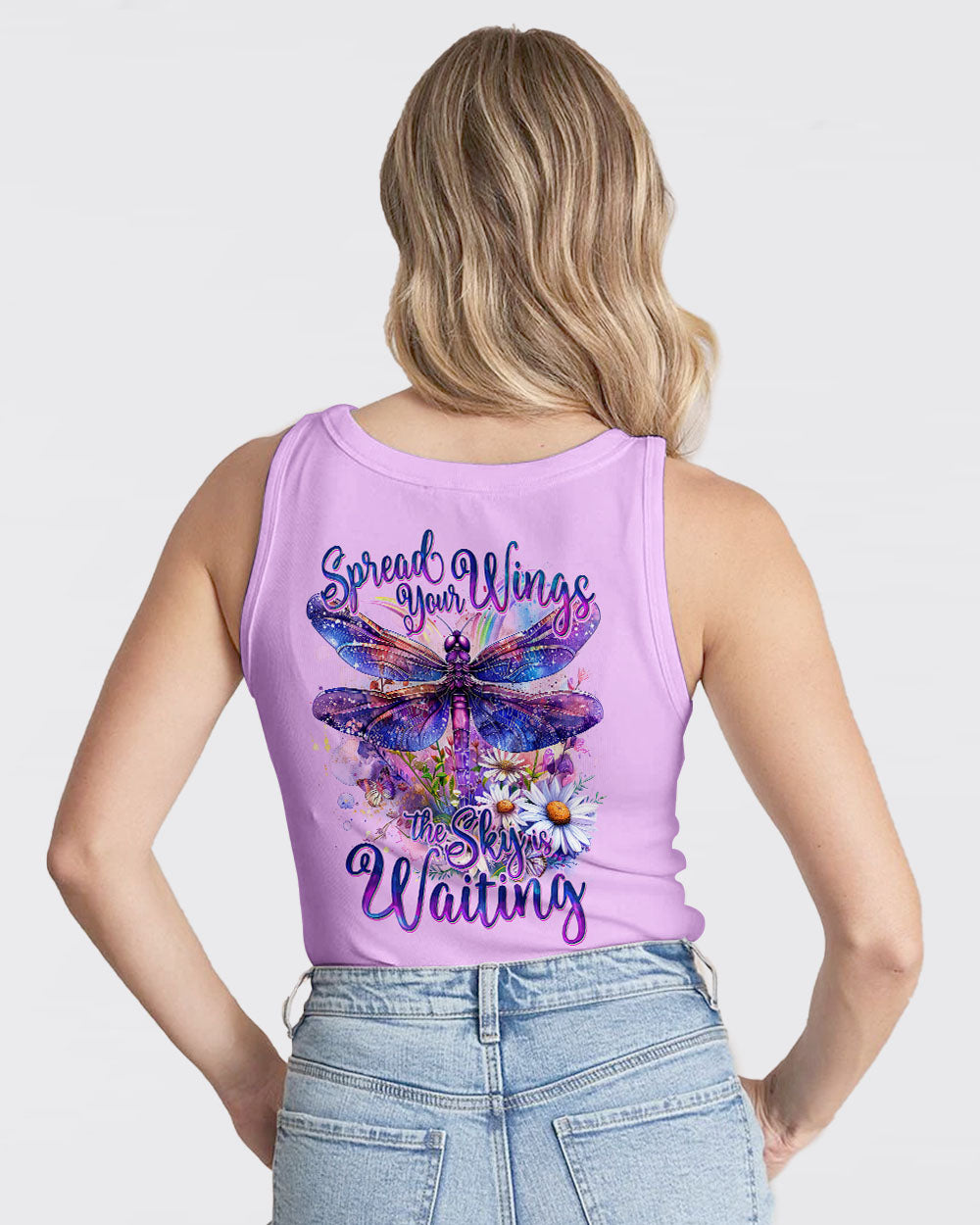 THE SKY IS WAITING DRAGONFLY ALL OVER PRINT - TY0603241