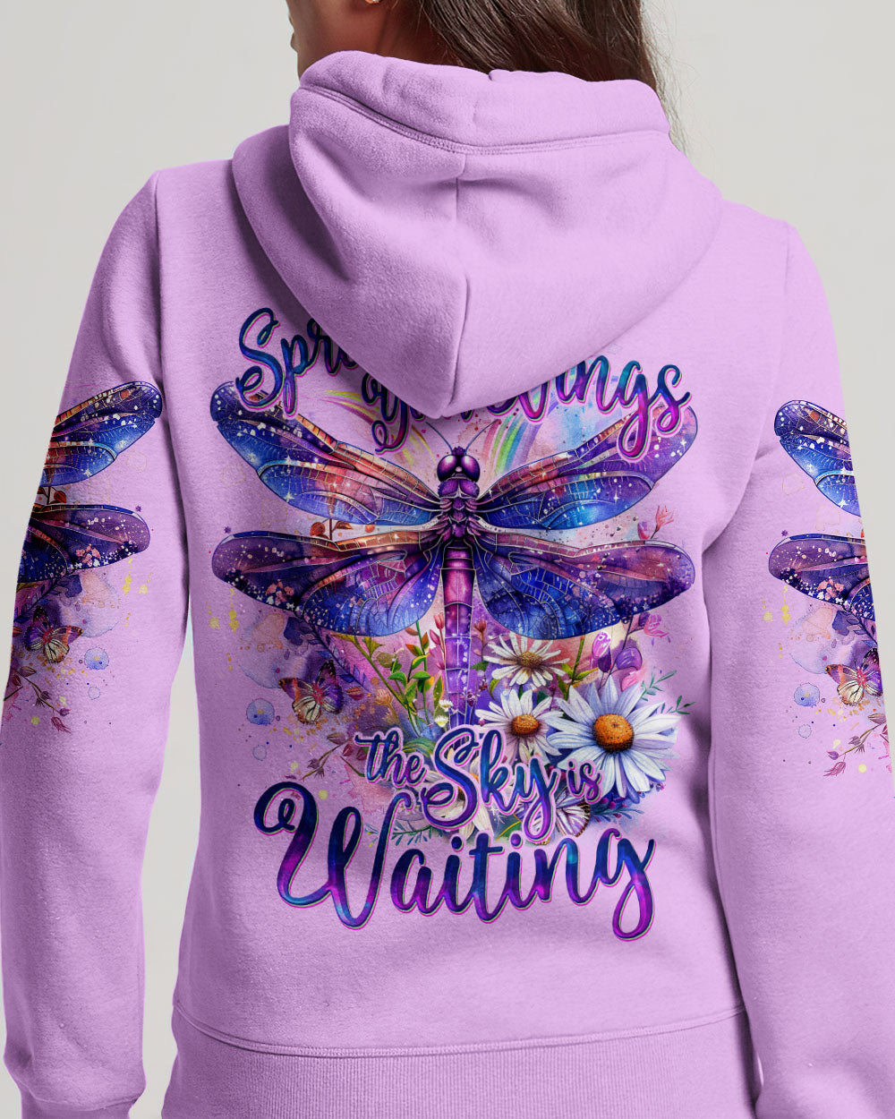 THE SKY IS WAITING DRAGONFLY ALL OVER PRINT - TY0603241