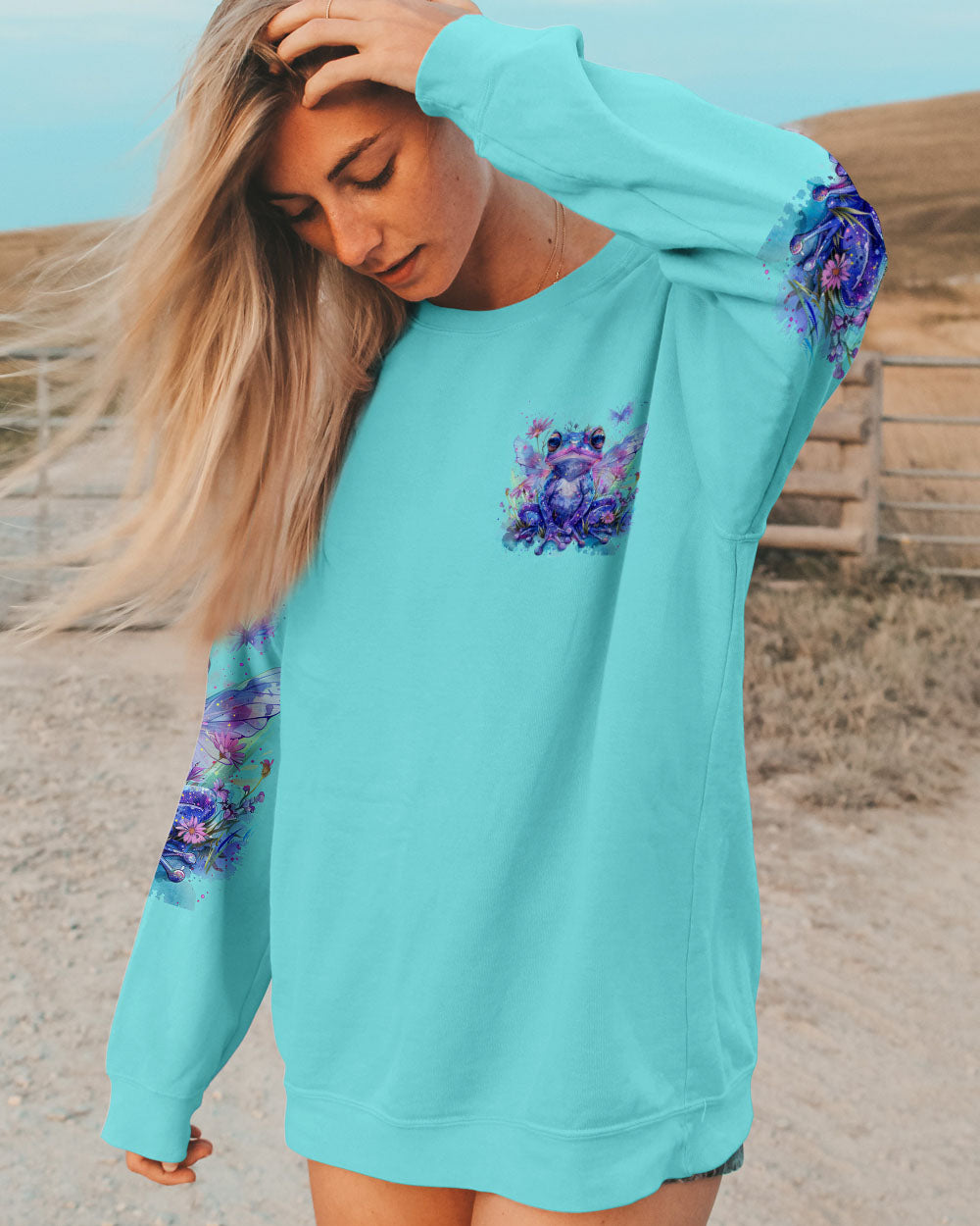 MAGIC IS ALL AROUND FROG ALL OVER PRINT - TY0603242