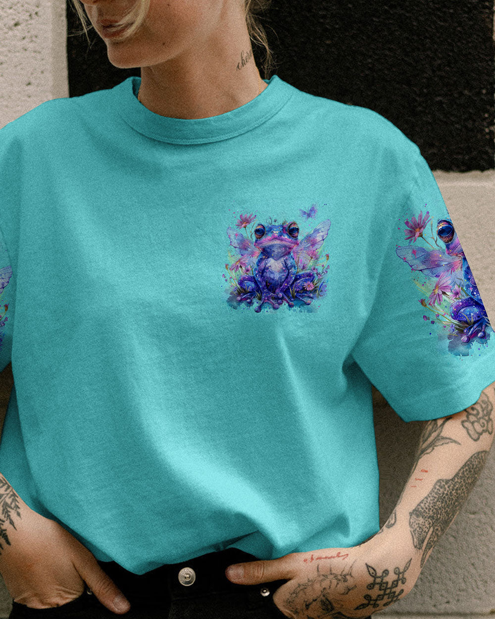 MAGIC IS ALL AROUND FROG ALL OVER PRINT - TY0603242
